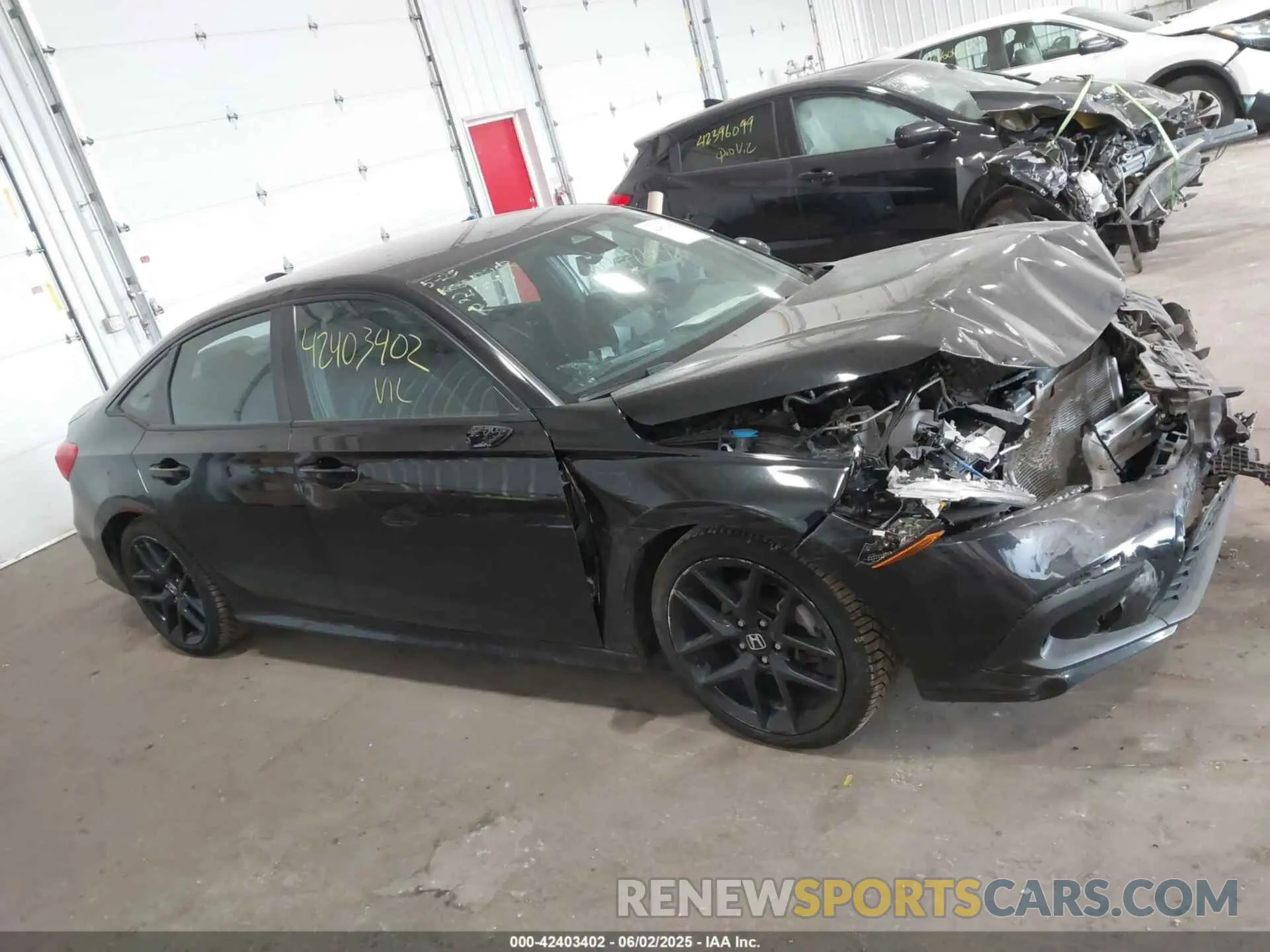 13 Photograph of a damaged car 2HGFE2F57NH609097 HONDA CIVIC 2022