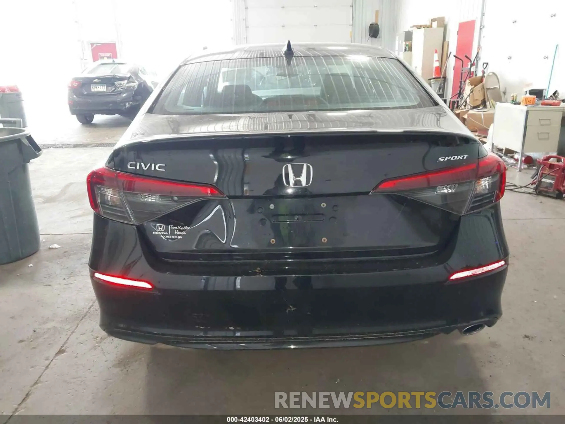 16 Photograph of a damaged car 2HGFE2F57NH609097 HONDA CIVIC 2022