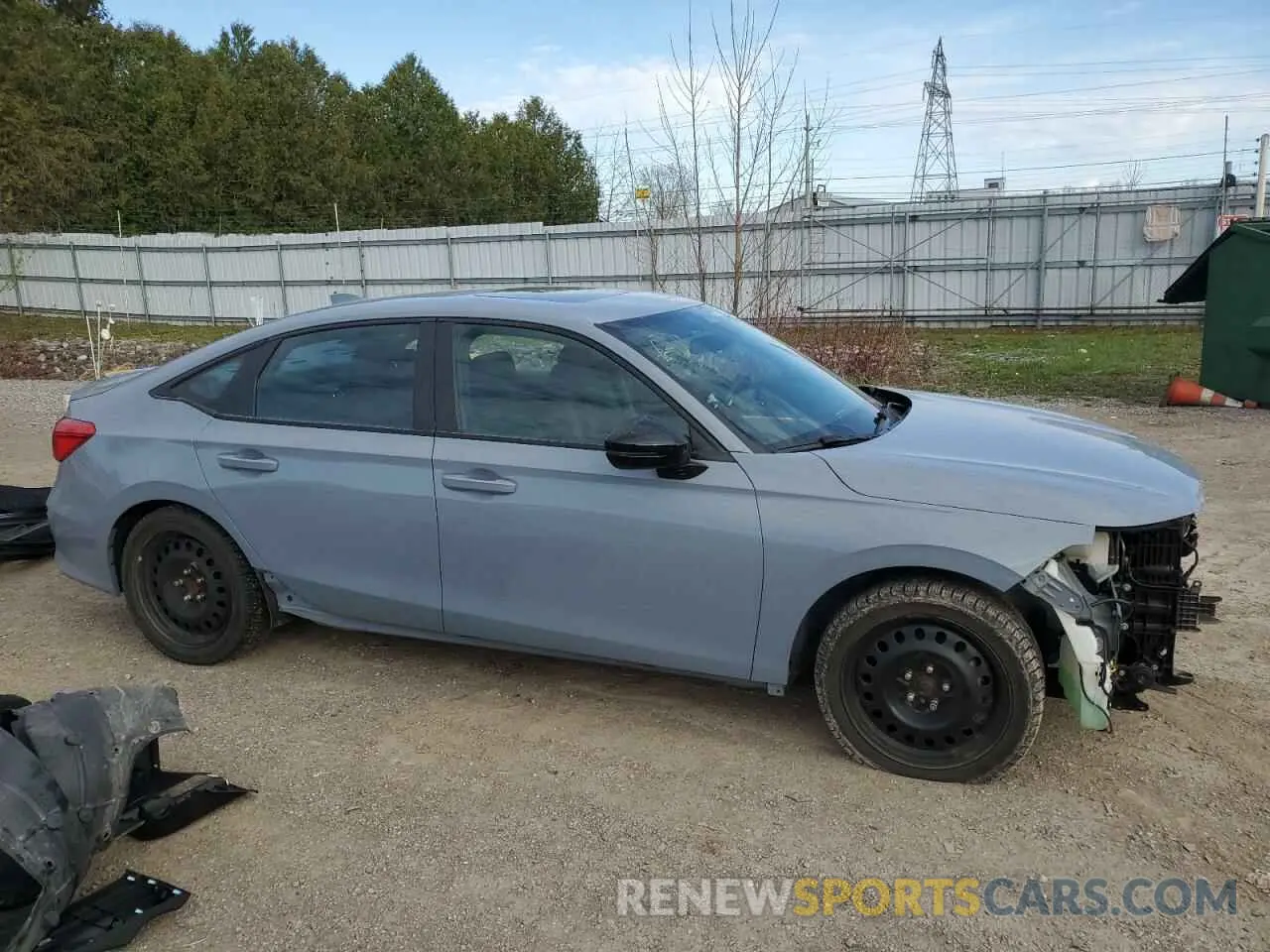 4 Photograph of a damaged car 2HGFE2F58NH125729 HONDA CIVIC 2022