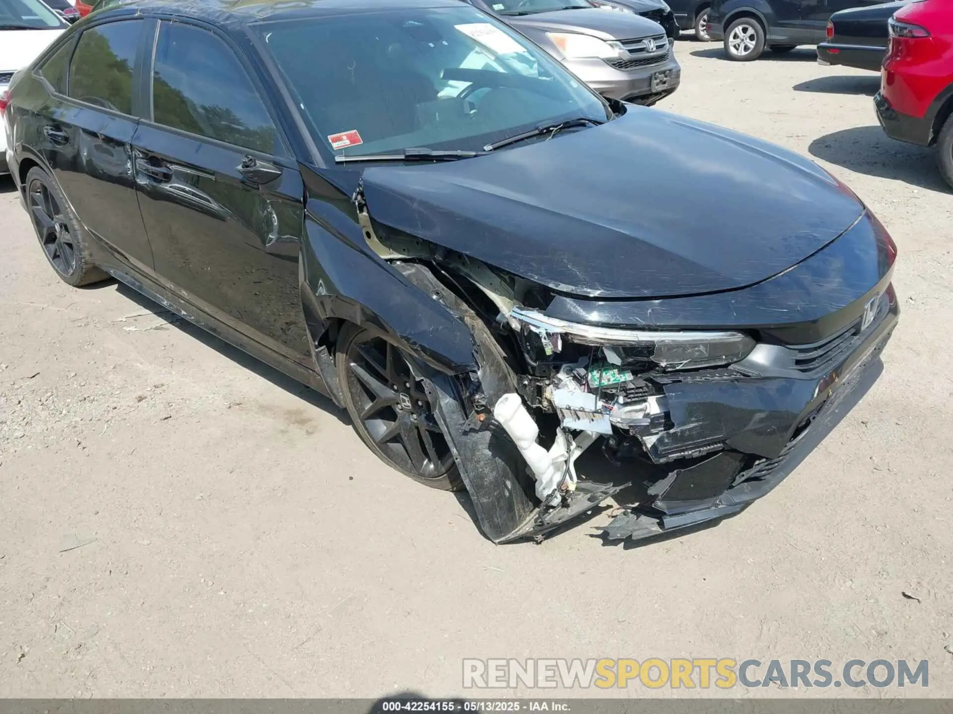 6 Photograph of a damaged car 2HGFE2F58NH501457 HONDA CIVIC 2022