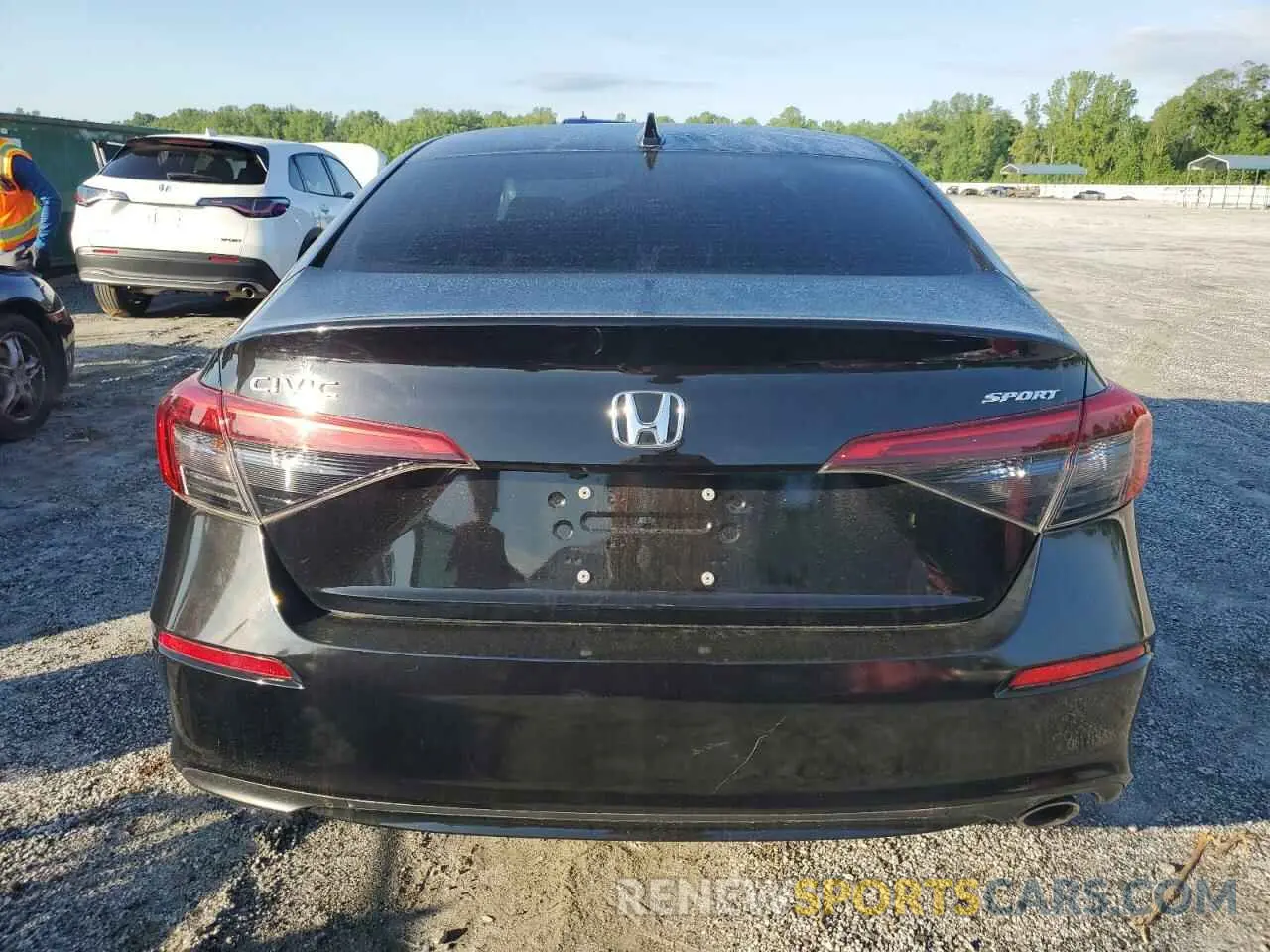 6 Photograph of a damaged car 2HGFE2F58NH513432 HONDA CIVIC 2022
