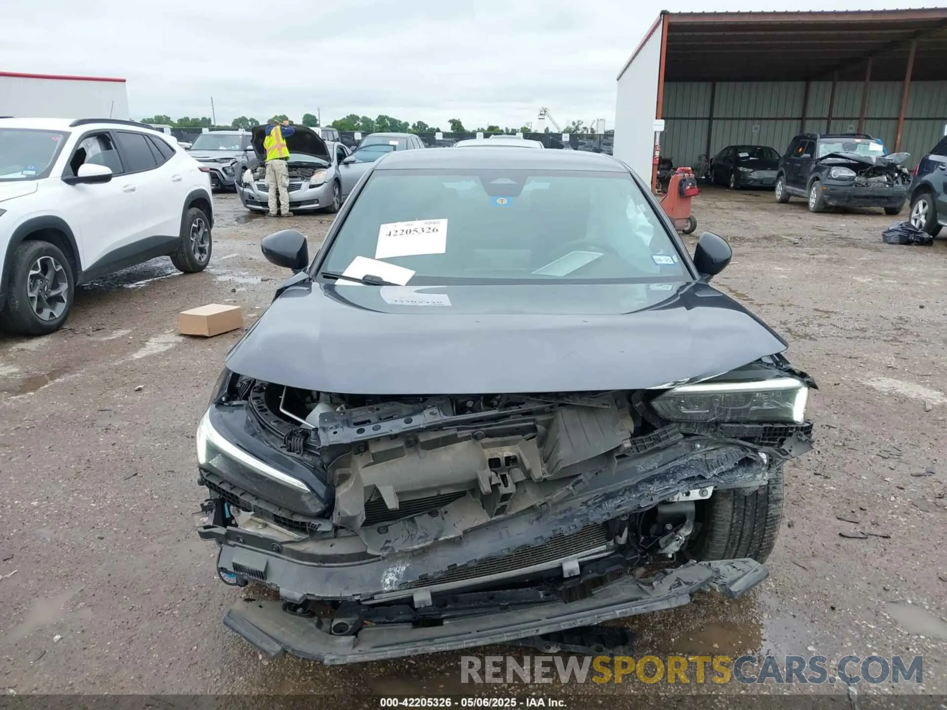 12 Фотография поврежденного автомобиля 2HGFE2F58NH515360 HONDA CIVIC 2022