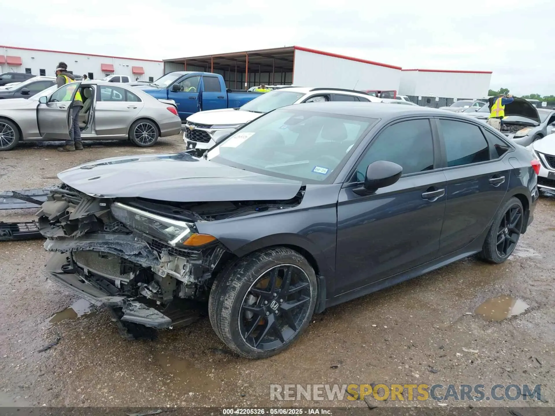 2 Фотография поврежденного автомобиля 2HGFE2F58NH515360 HONDA CIVIC 2022