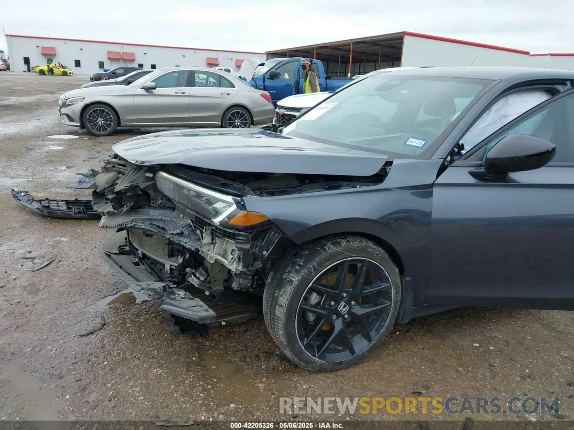 6 Фотография поврежденного автомобиля 2HGFE2F58NH515360 HONDA CIVIC 2022
