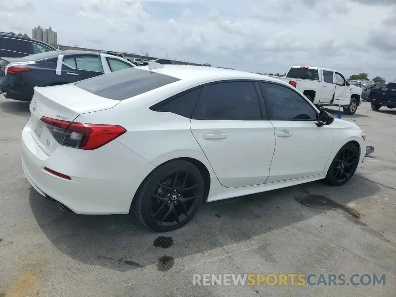 3 Photograph of a damaged car 2HGFE2F58NH518971 HONDA CIVIC 2022
