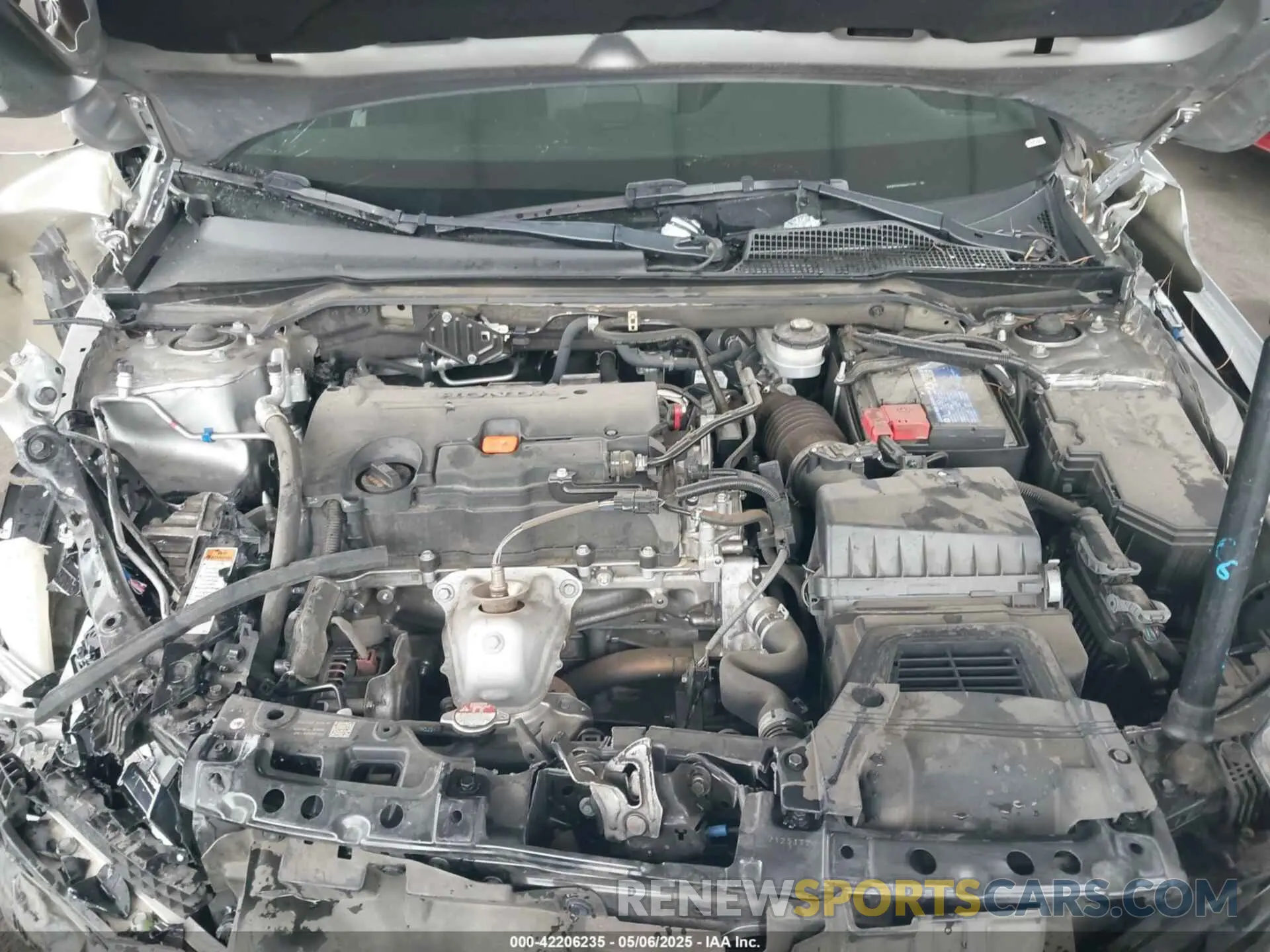 10 Photograph of a damaged car 2HGFE2F58NH521790 HONDA CIVIC 2022