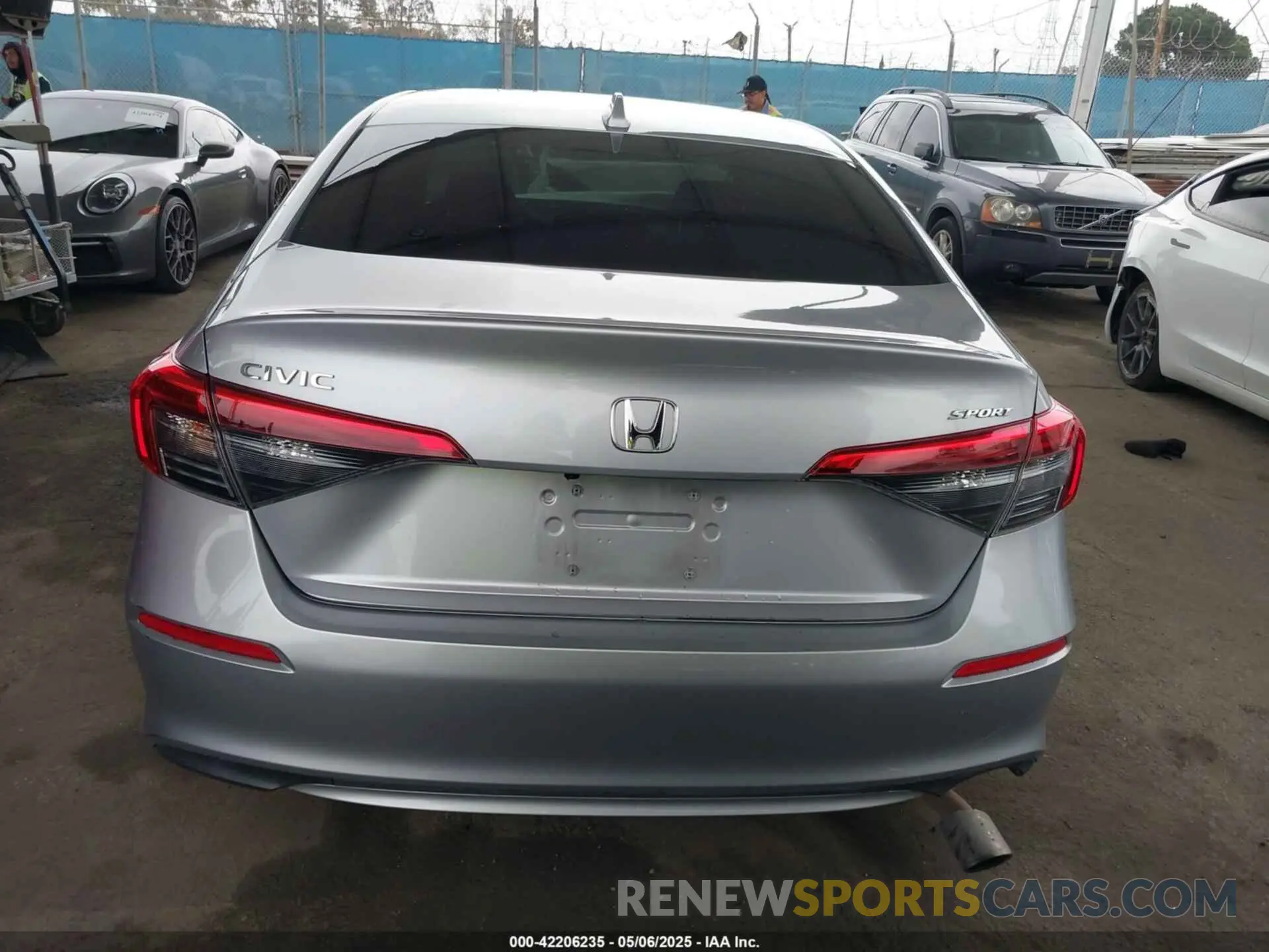 16 Photograph of a damaged car 2HGFE2F58NH521790 HONDA CIVIC 2022