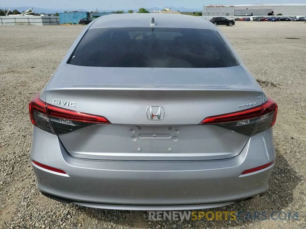6 Photograph of a damaged car 2HGFE2F58NH537696 HONDA CIVIC 2022