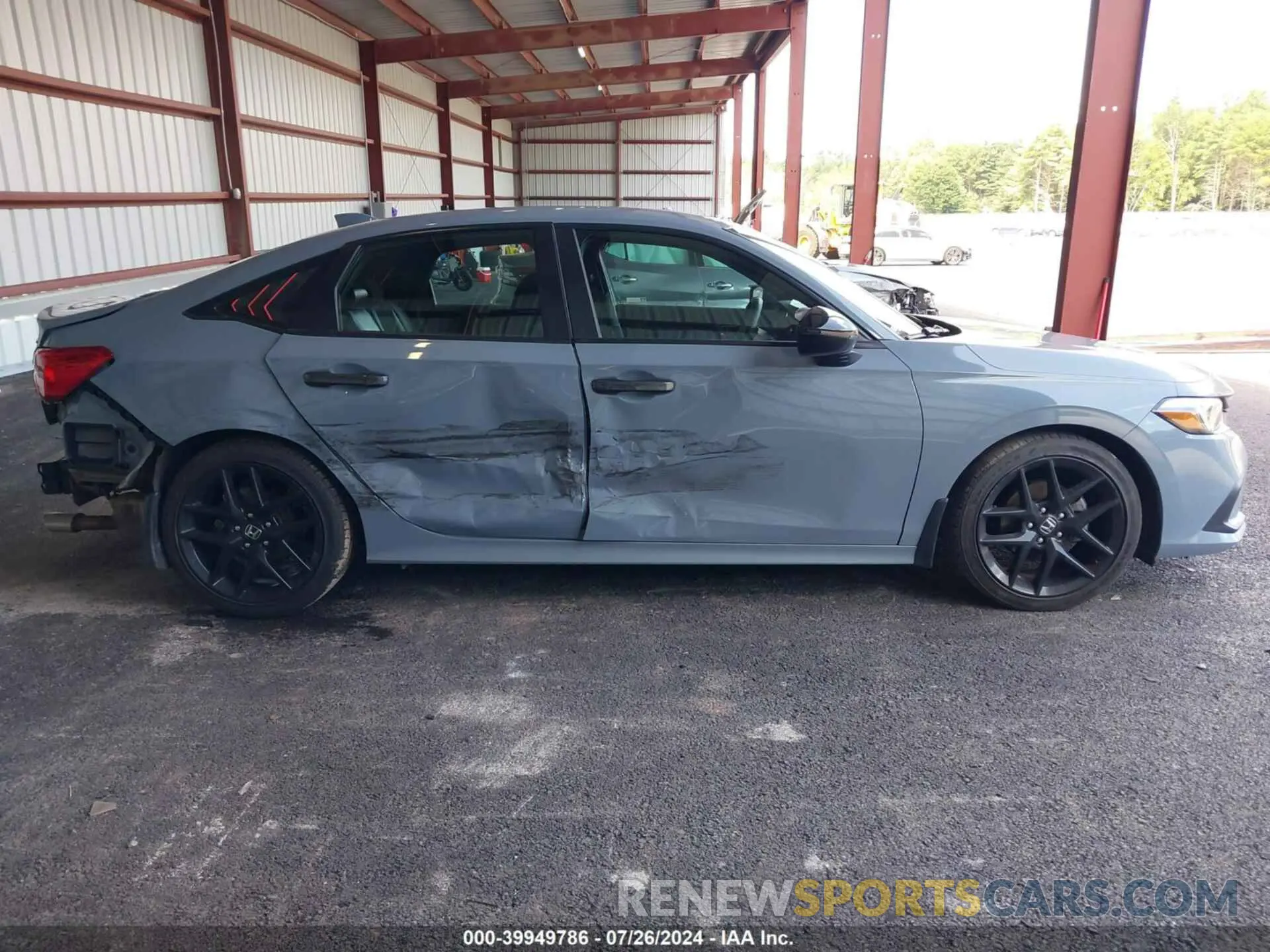14 Photograph of a damaged car 2HGFE2F58NH538380 HONDA CIVIC 2022
