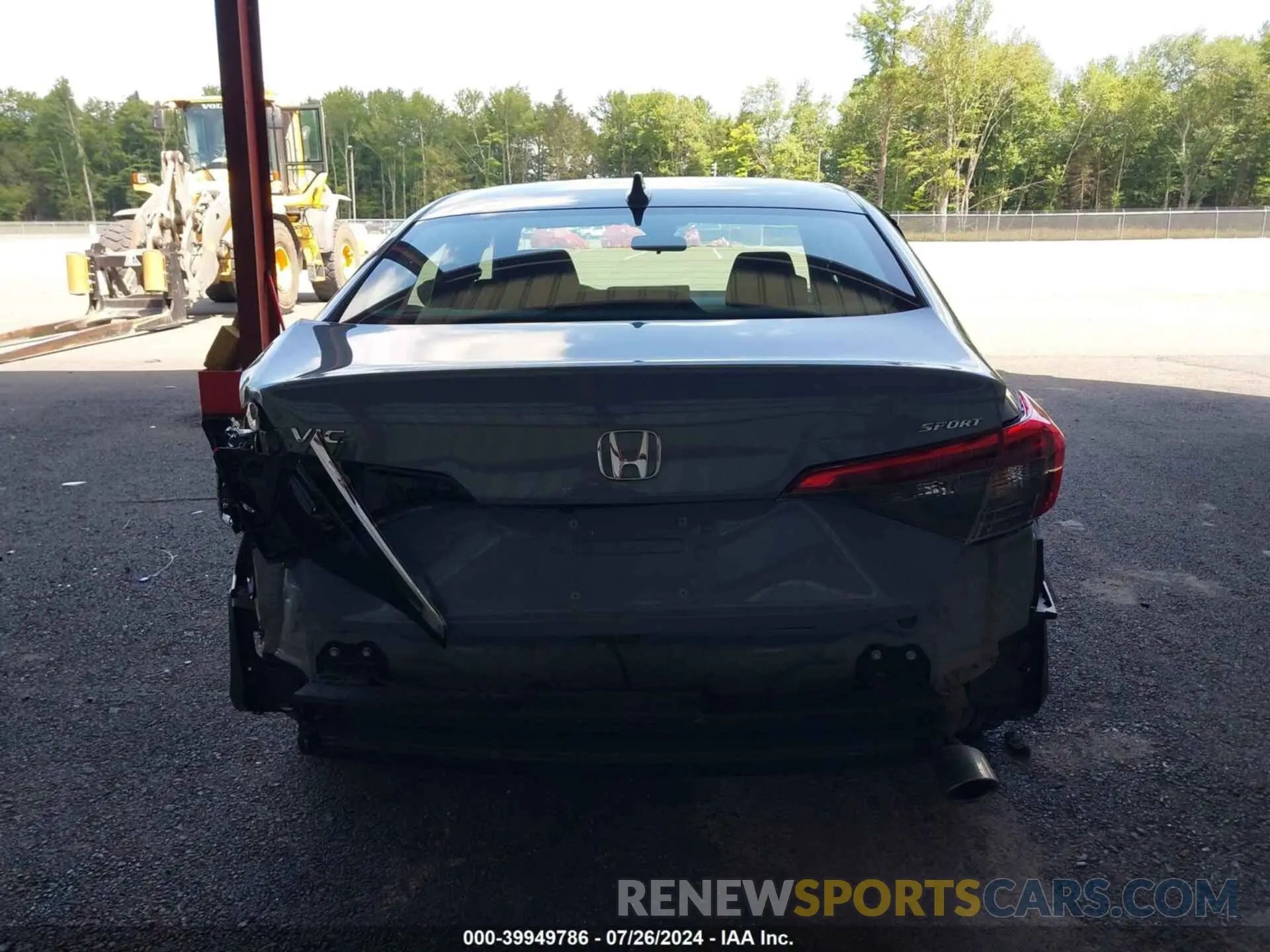 17 Photograph of a damaged car 2HGFE2F58NH538380 HONDA CIVIC 2022