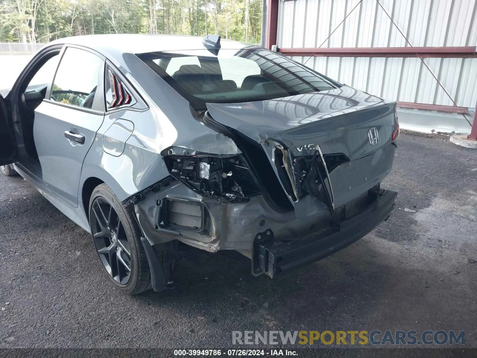 6 Photograph of a damaged car 2HGFE2F58NH538380 HONDA CIVIC 2022