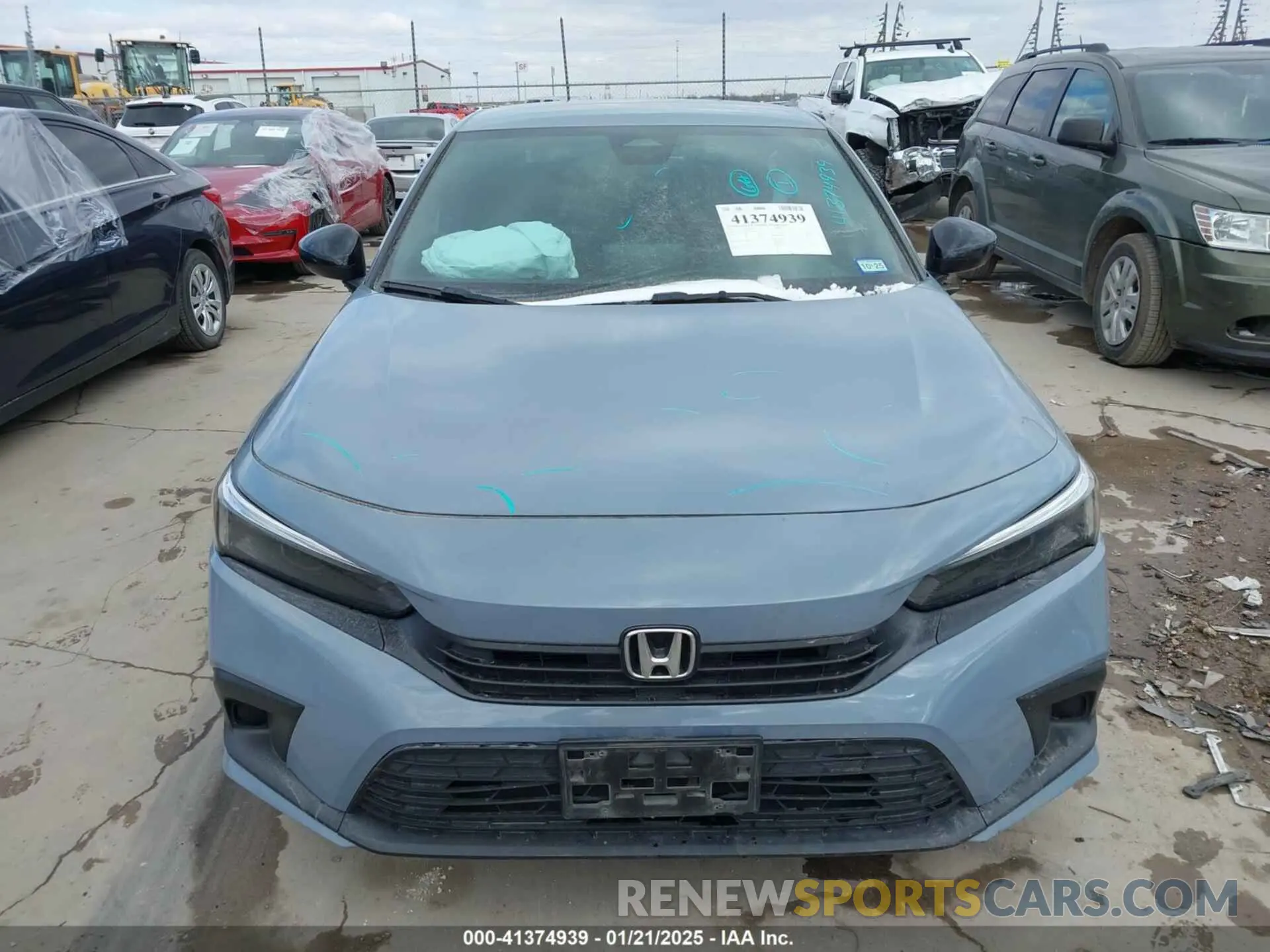 12 Фотография поврежденного автомобиля 2HGFE2F58NH539433 HONDA CIVIC 2022