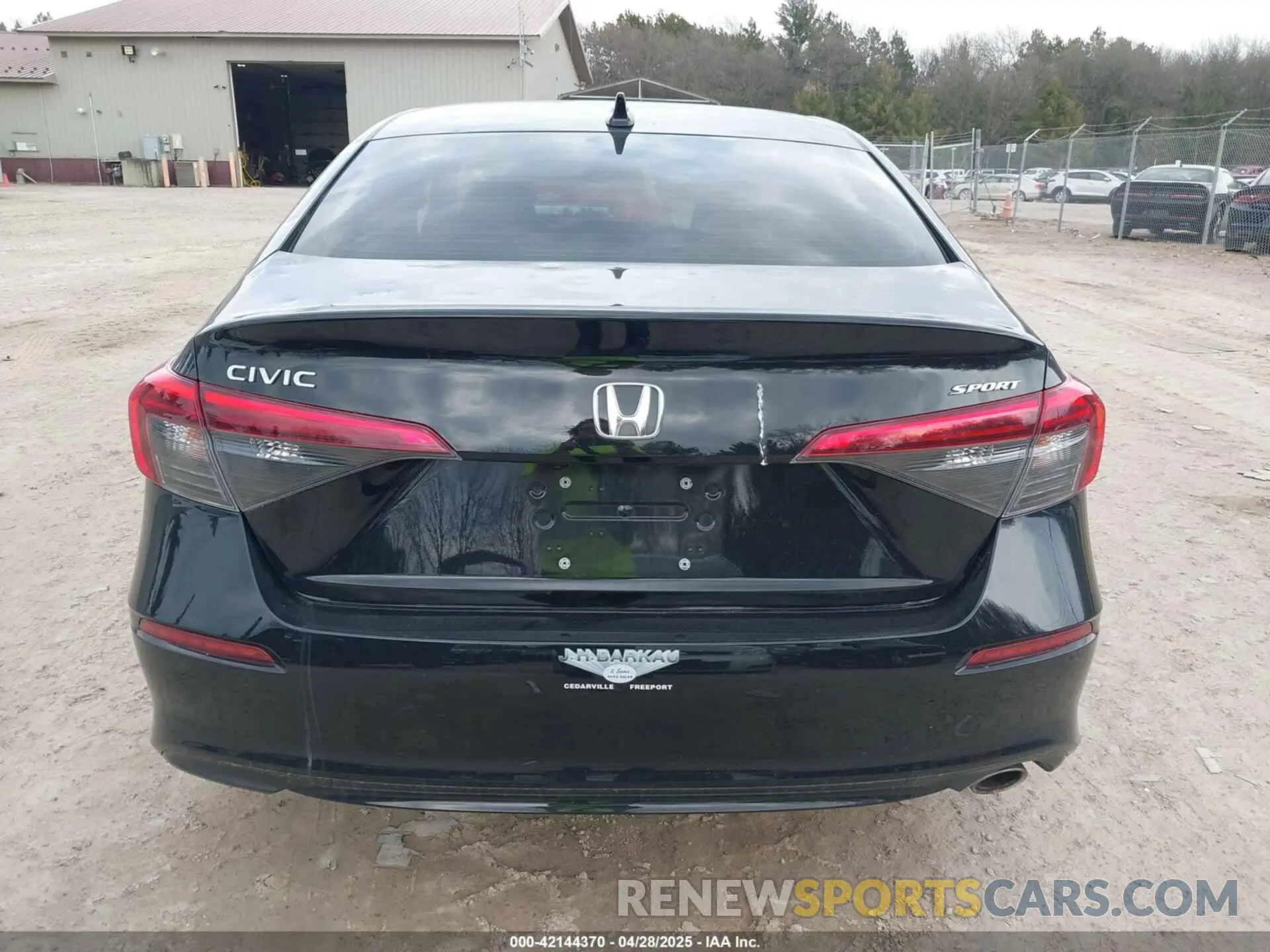 16 Photograph of a damaged car 2HGFE2F58NH552697 HONDA CIVIC 2022