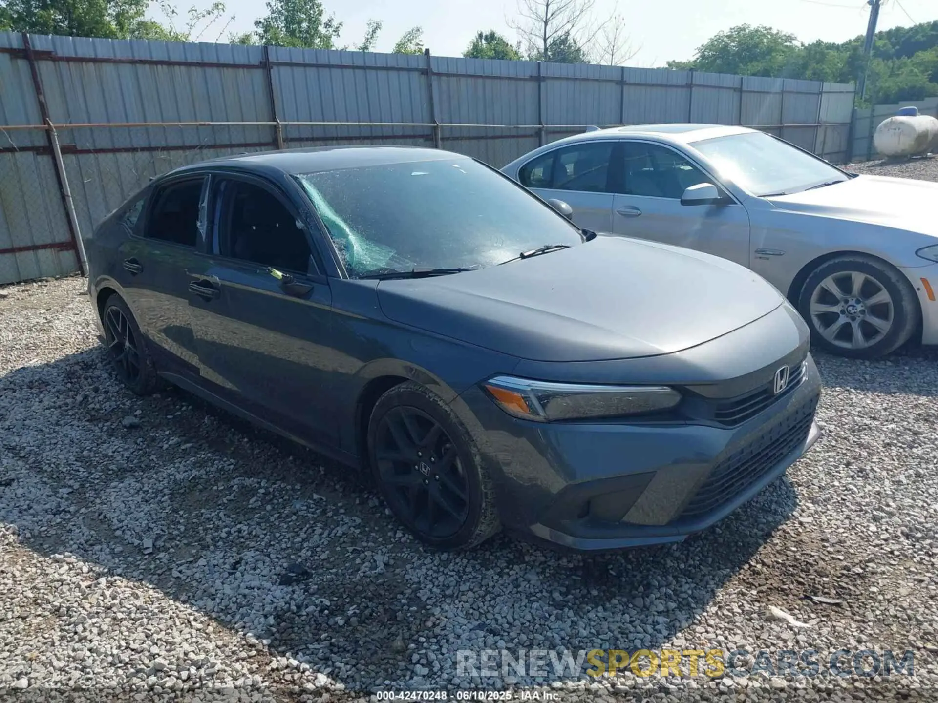 1 Photograph of a damaged car 2HGFE2F58NH563697 HONDA CIVIC 2022