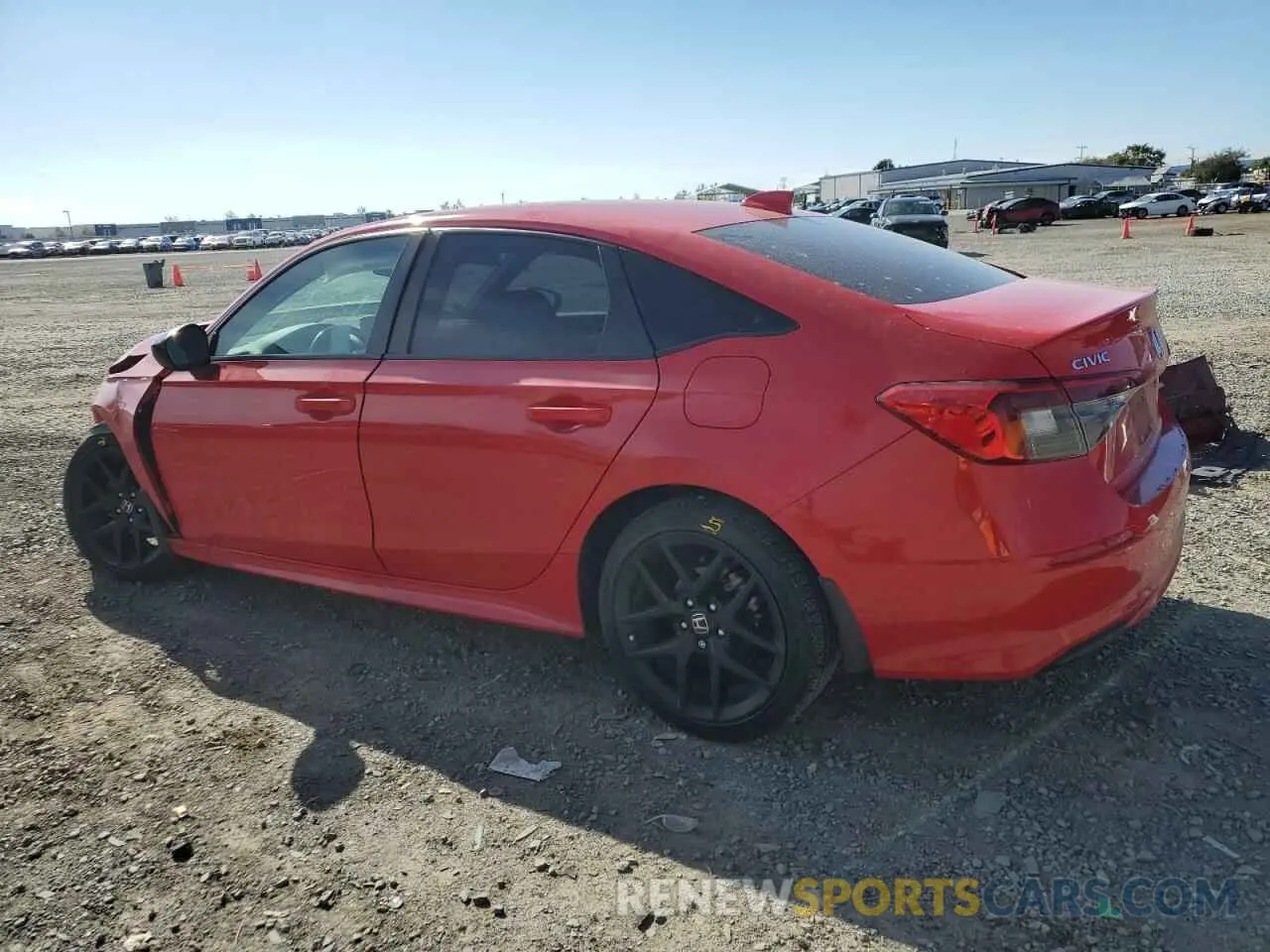 2 Фотография поврежденного автомобиля 2HGFE2F58NH564722 HONDA CIVIC 2022