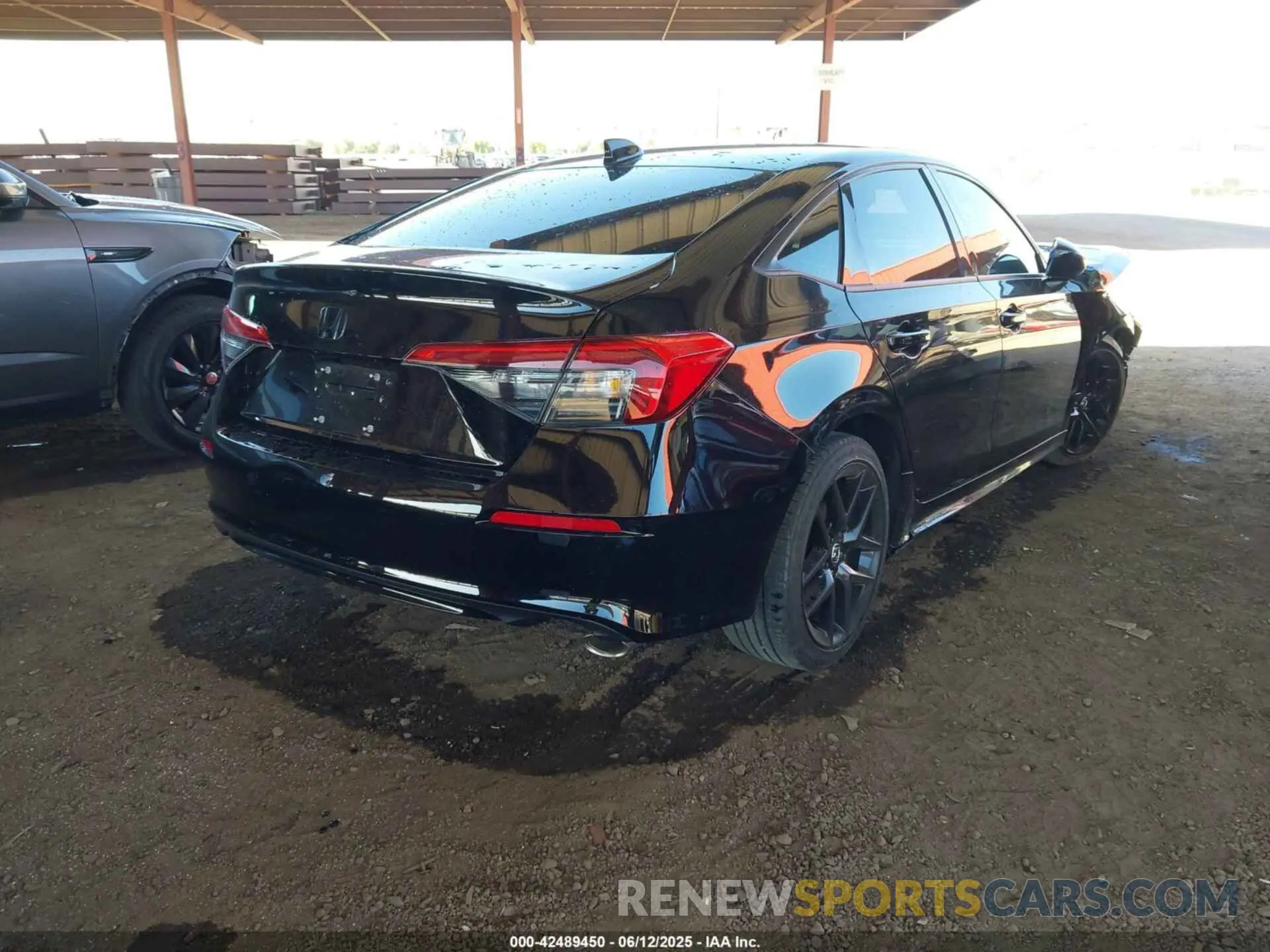 4 Photograph of a damaged car 2HGFE2F58NH574277 HONDA CIVIC 2022