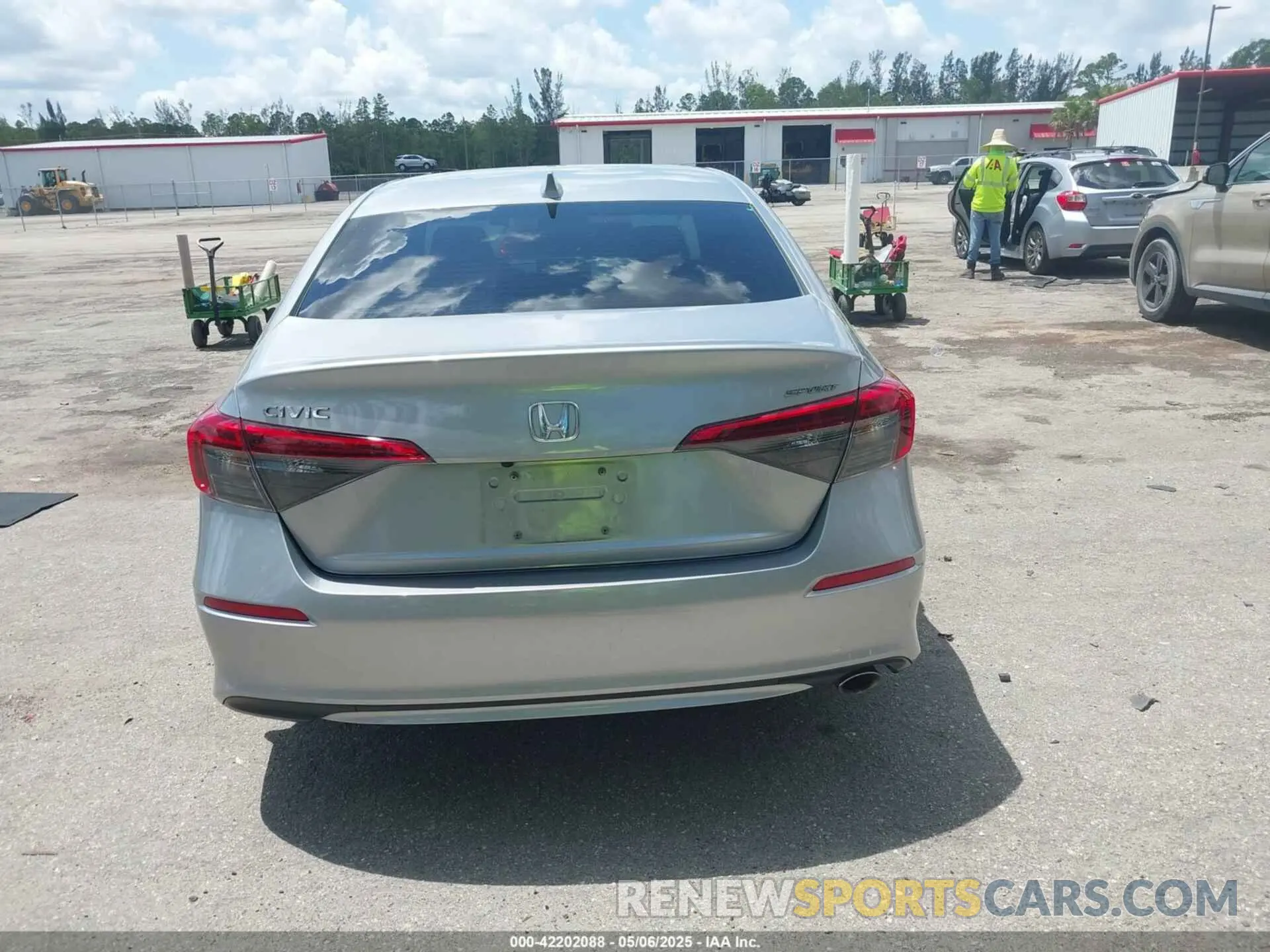 16 Фотография поврежденного автомобиля 2HGFE2F58NH586977 HONDA CIVIC 2022