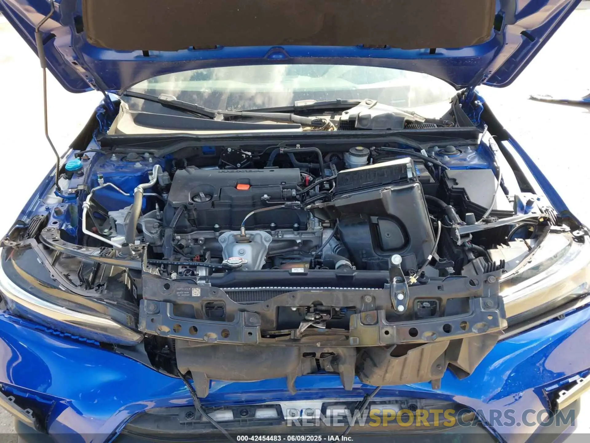 10 Photograph of a damaged car 2HGFE2F58NH591063 HONDA CIVIC 2022