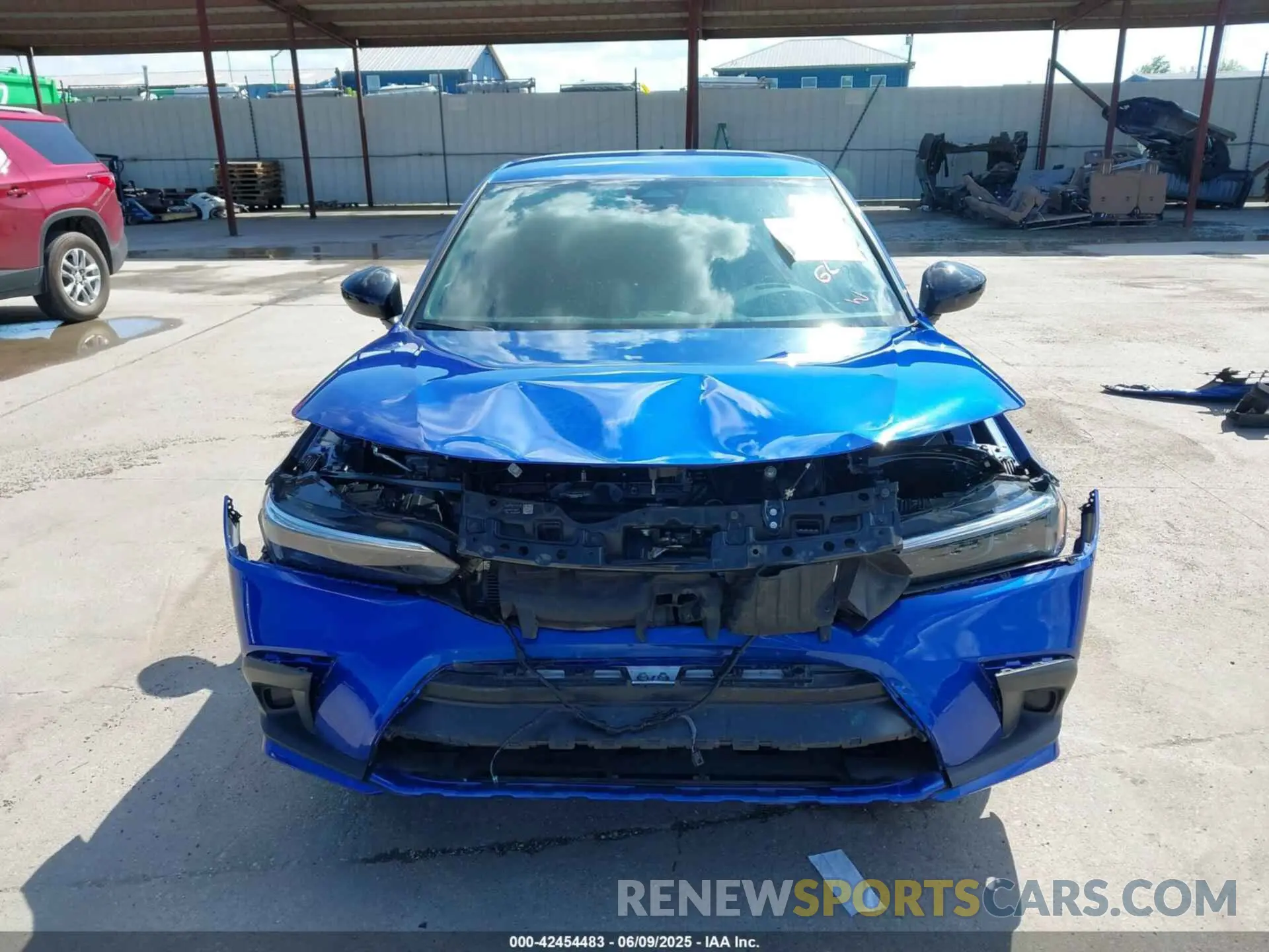 13 Photograph of a damaged car 2HGFE2F58NH591063 HONDA CIVIC 2022