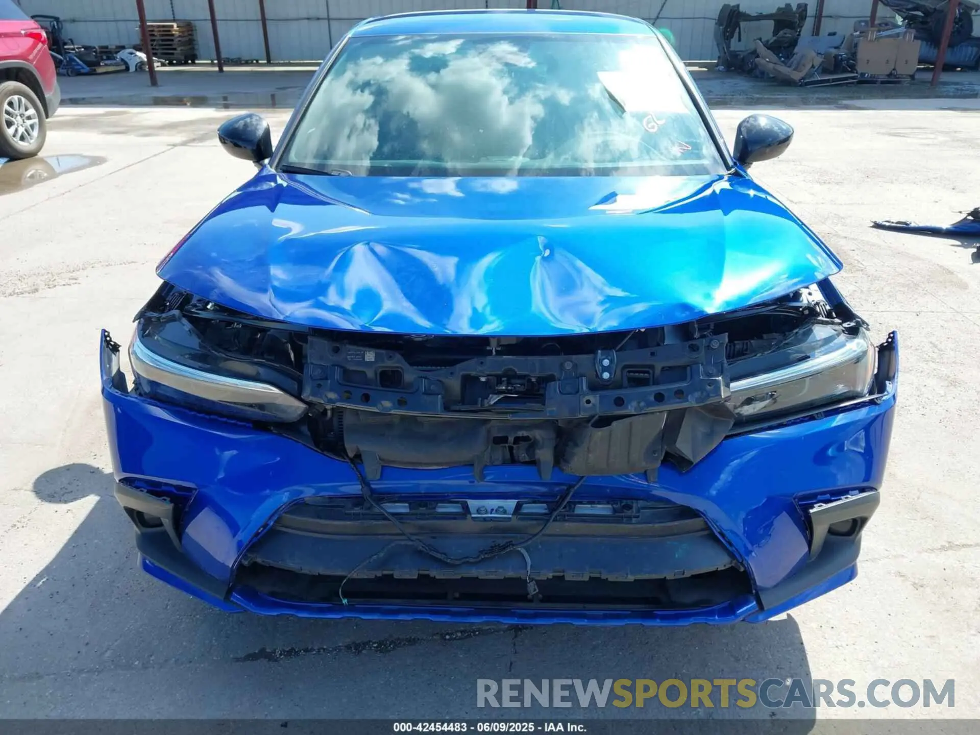 6 Photograph of a damaged car 2HGFE2F58NH591063 HONDA CIVIC 2022