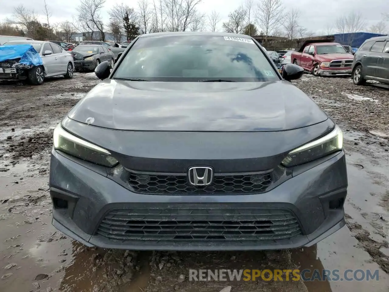 5 Photograph of a damaged car 2HGFE2F58NH597414 HONDA CIVIC 2022