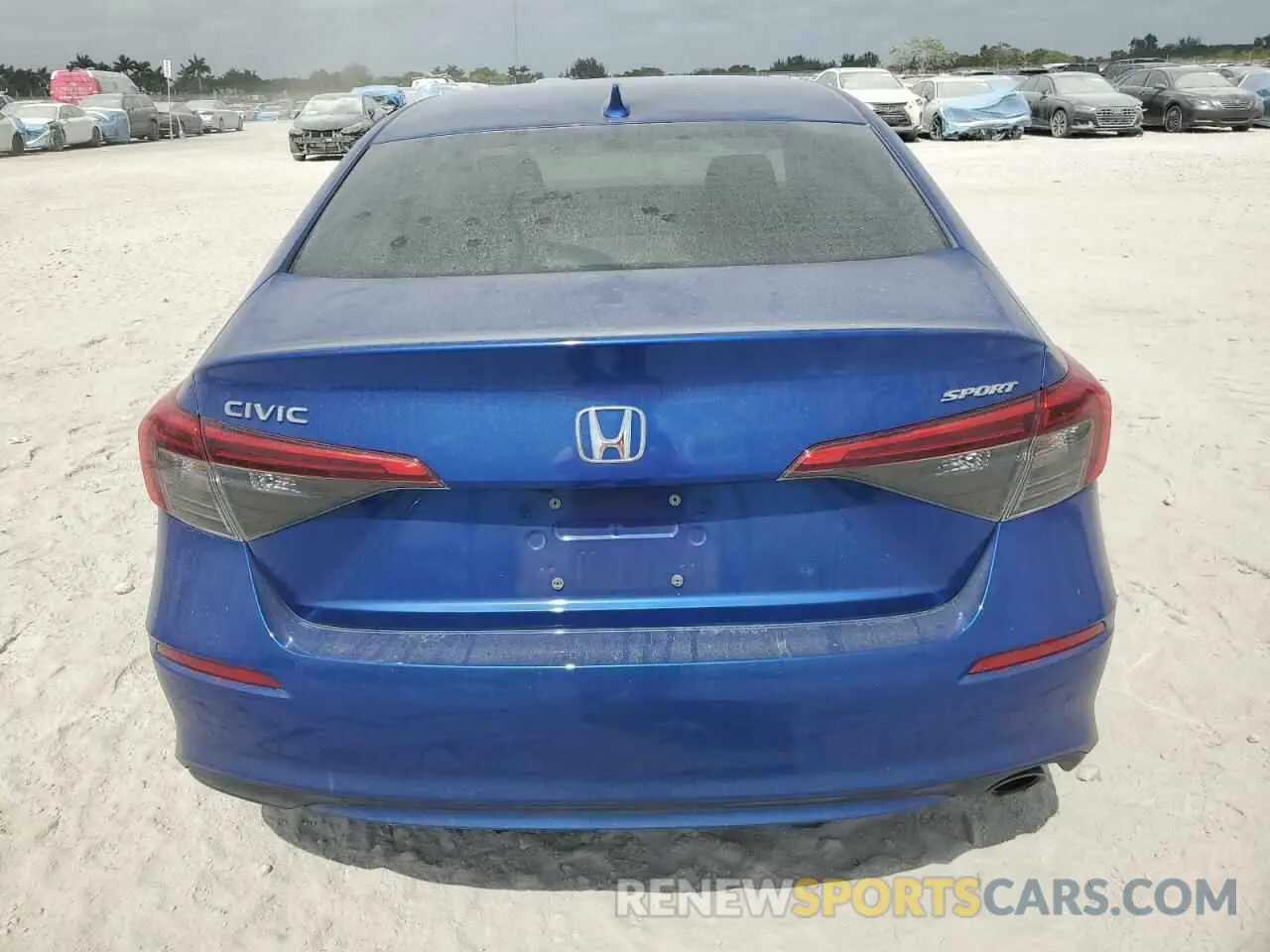 6 Фотография поврежденного автомобиля 2HGFE2F58NH600019 HONDA CIVIC 2022