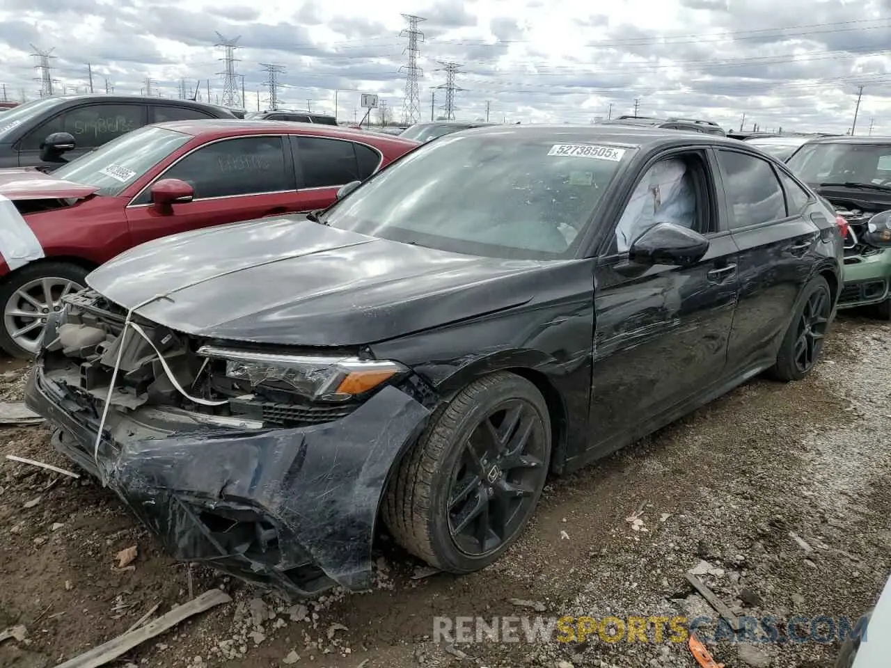 1 Фотография поврежденного автомобиля 2HGFE2F58NH600358 HONDA CIVIC 2022