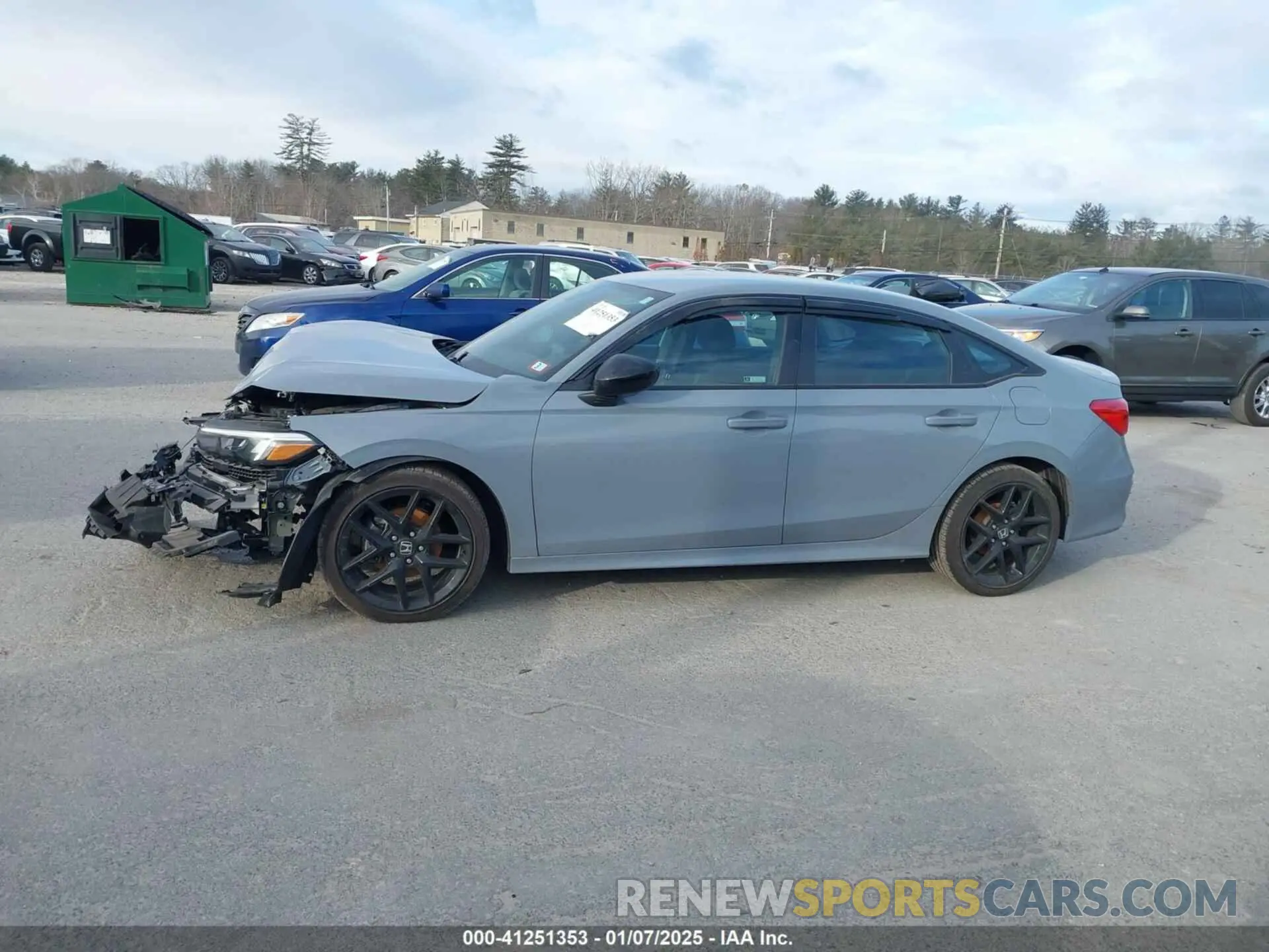 14 Photograph of a damaged car 2HGFE2F58NH610548 HONDA CIVIC 2022
