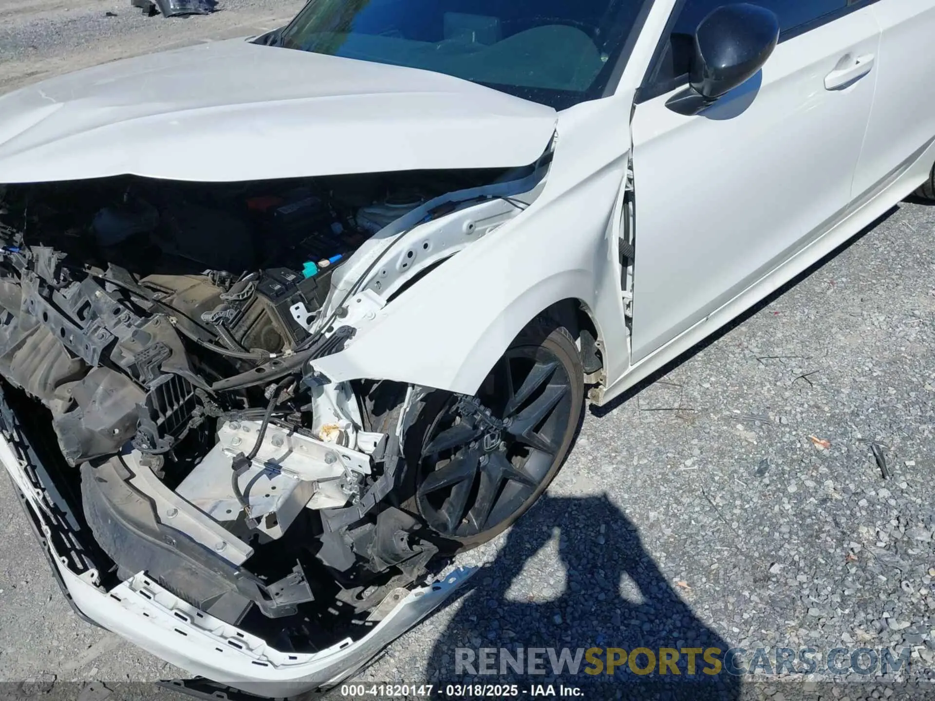 19 Photograph of a damaged car 2HGFE2F59NH502102 HONDA CIVIC 2022