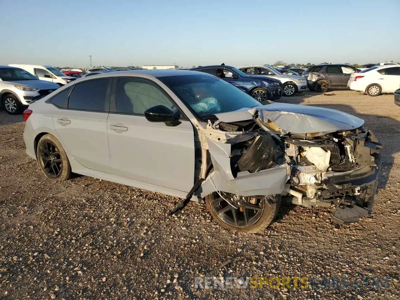 4 Фотография поврежденного автомобиля 2HGFE2F59NH514086 HONDA CIVIC 2022