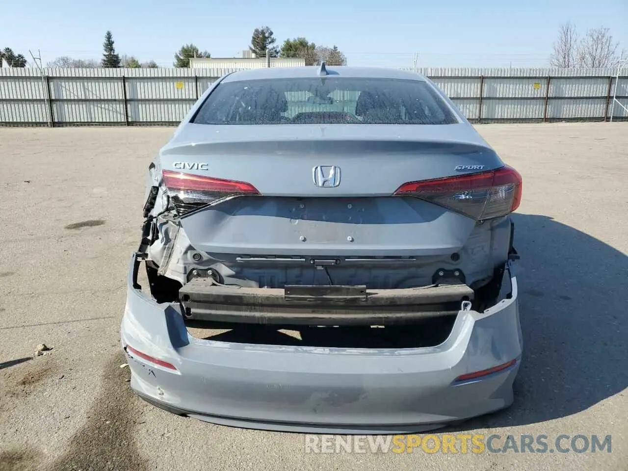 6 Фотография поврежденного автомобиля 2HGFE2F59NH543801 HONDA CIVIC 2022