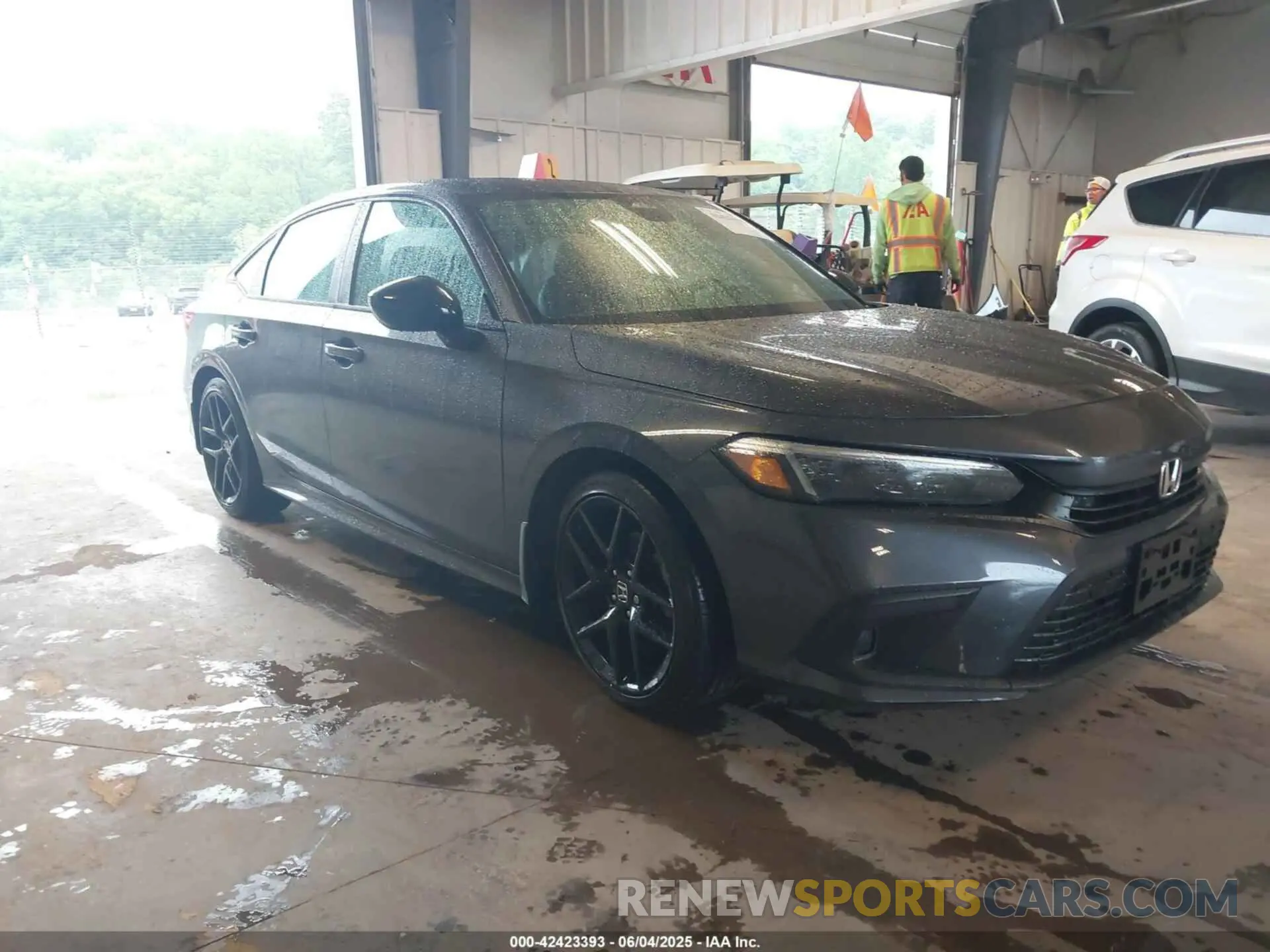 1 Photograph of a damaged car 2HGFE2F59NH552241 HONDA CIVIC 2022