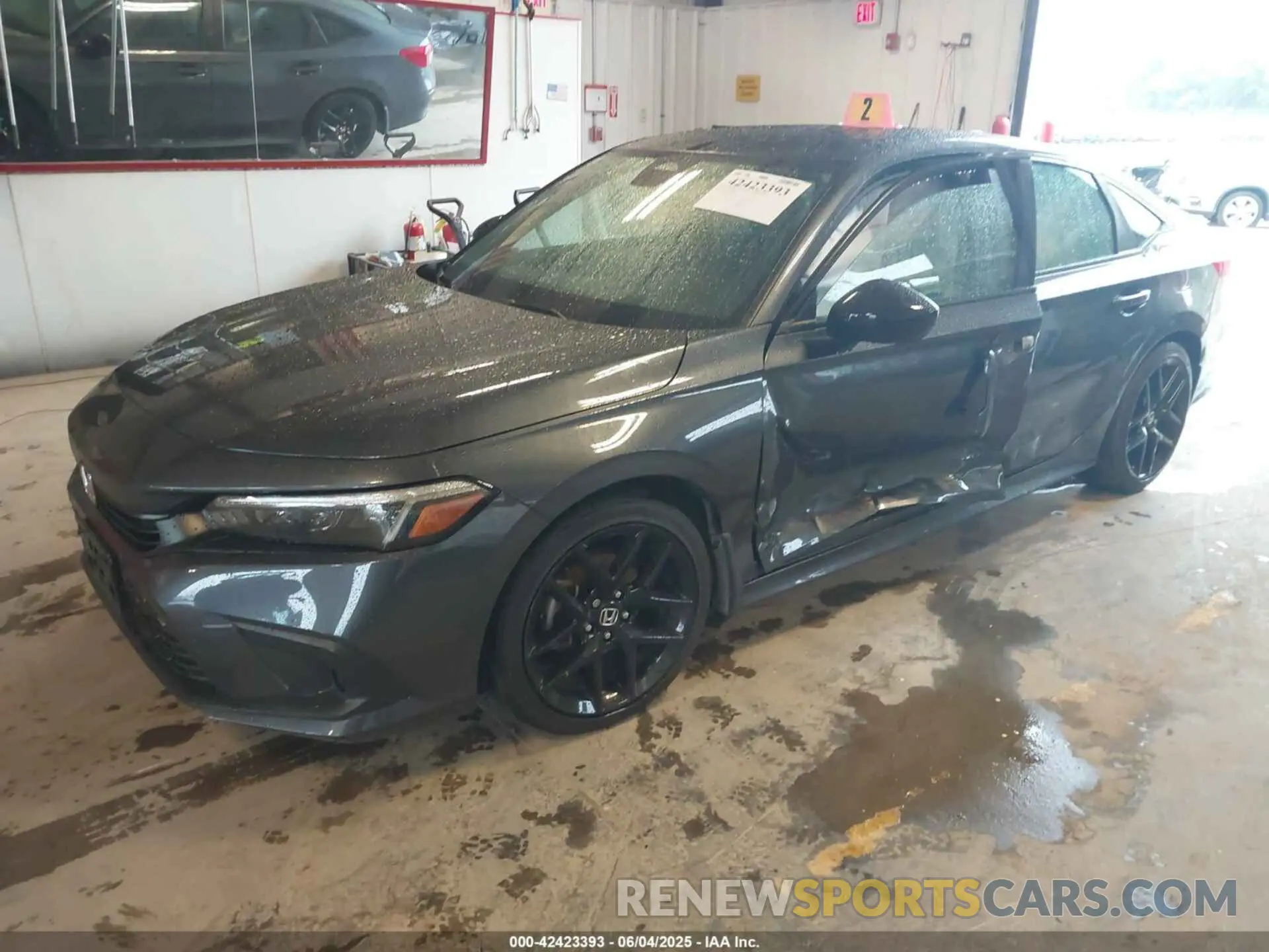 2 Photograph of a damaged car 2HGFE2F59NH552241 HONDA CIVIC 2022