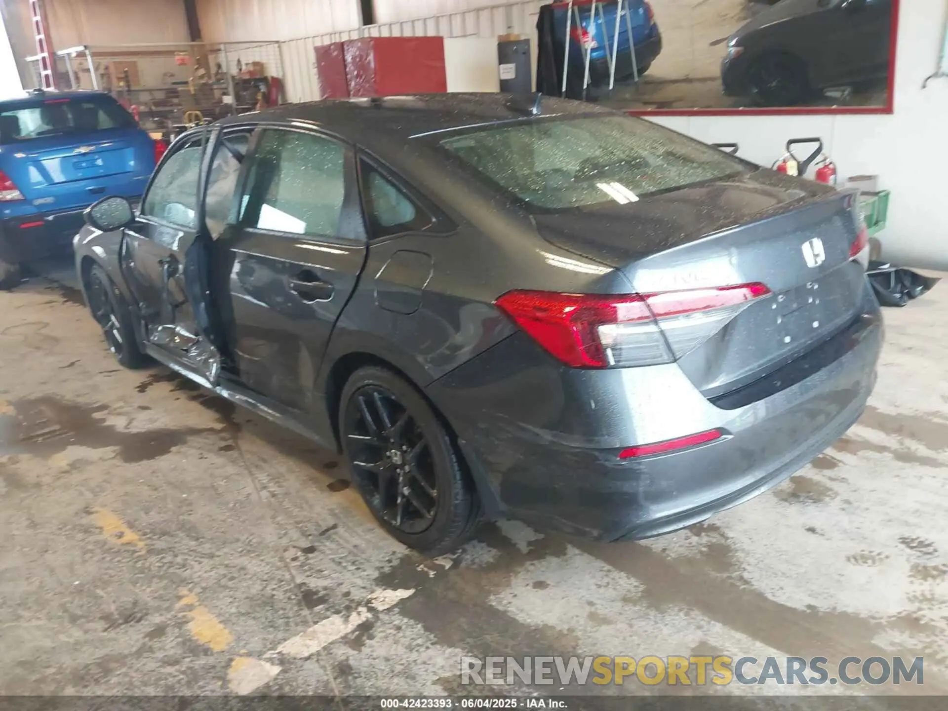 3 Photograph of a damaged car 2HGFE2F59NH552241 HONDA CIVIC 2022