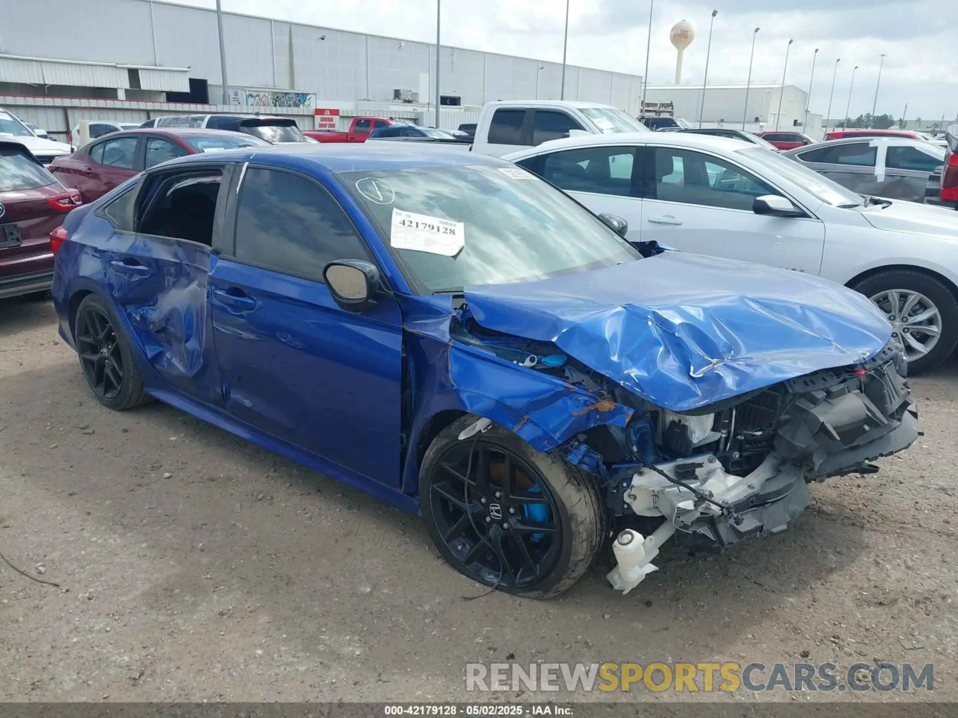 1 Photograph of a damaged car 2HGFE2F59NH553423 HONDA CIVIC 2022