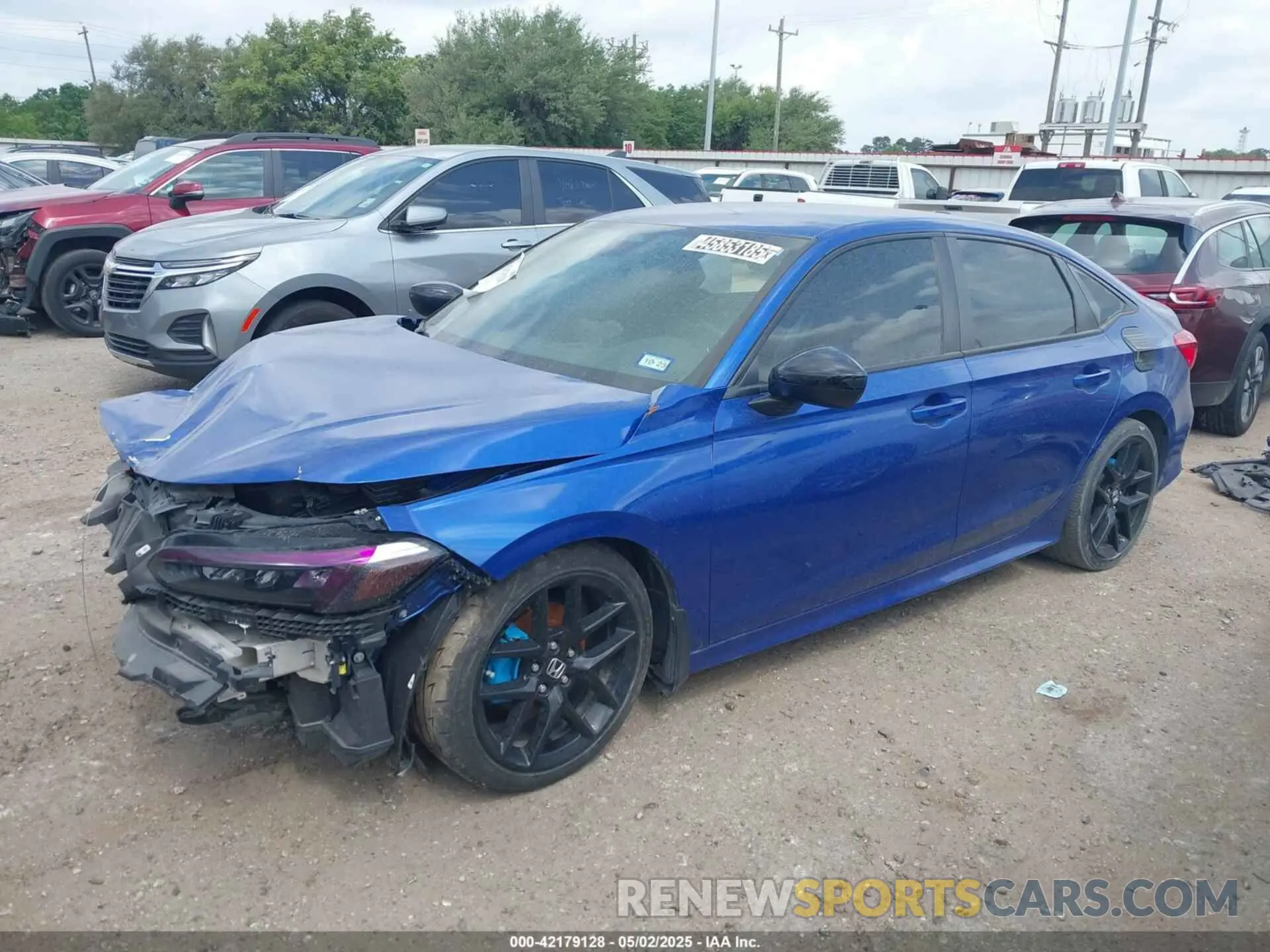 2 Photograph of a damaged car 2HGFE2F59NH553423 HONDA CIVIC 2022