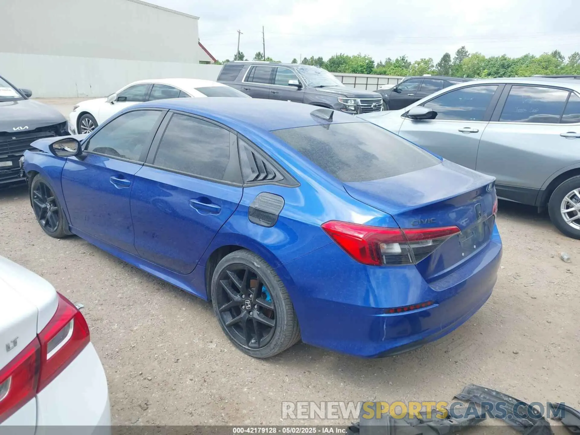 3 Photograph of a damaged car 2HGFE2F59NH553423 HONDA CIVIC 2022