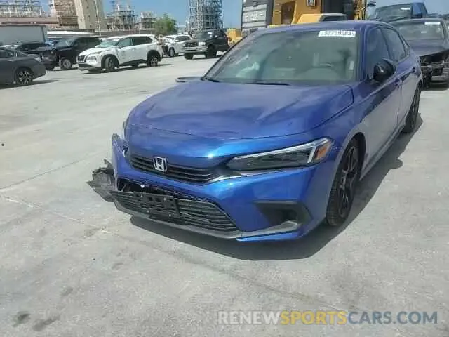 11 Photograph of a damaged car 2HGFE2F59NH555253 HONDA CIVIC 2022