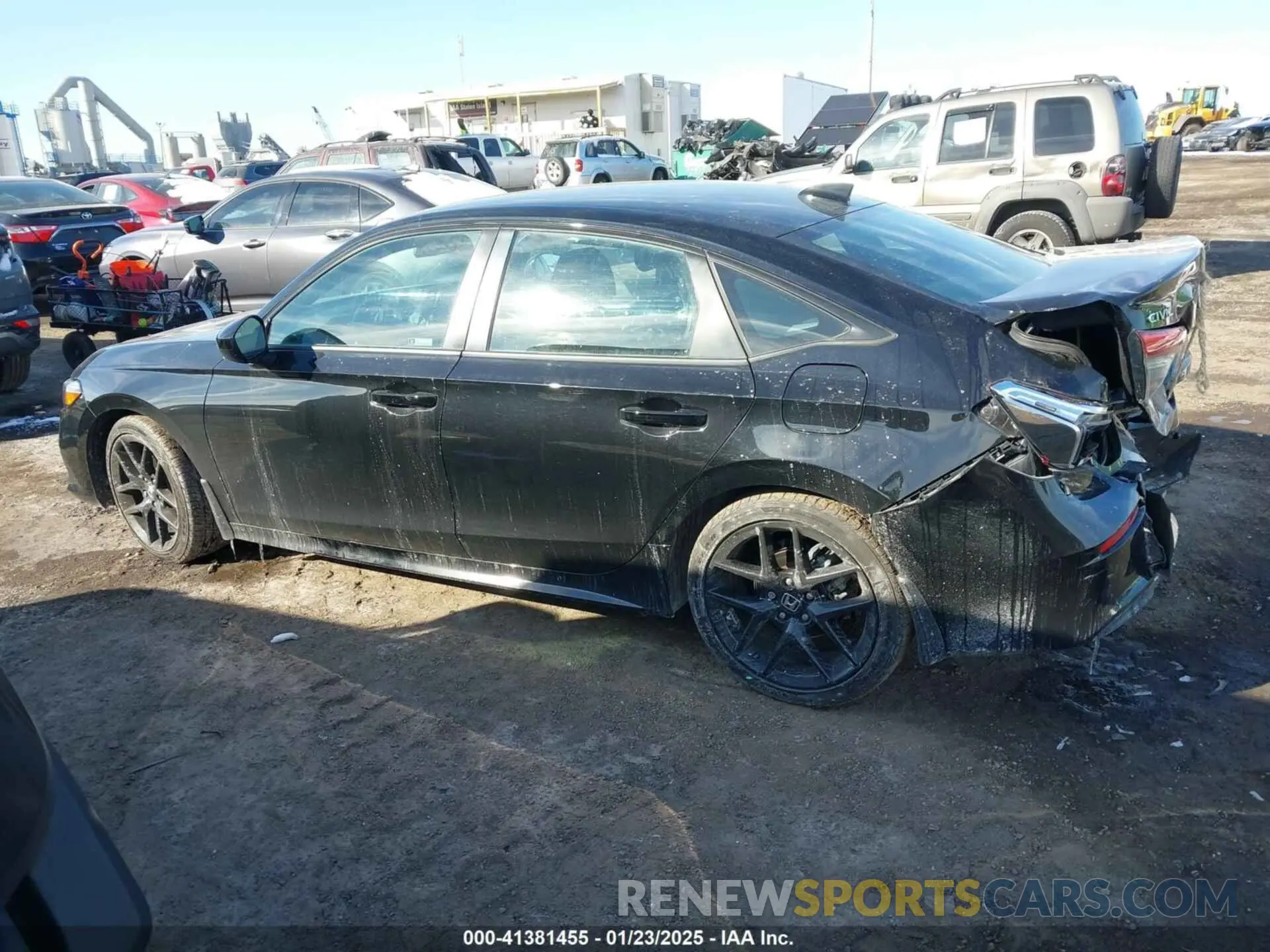 14 Photograph of a damaged car 2HGFE2F59NH571436 HONDA CIVIC 2022