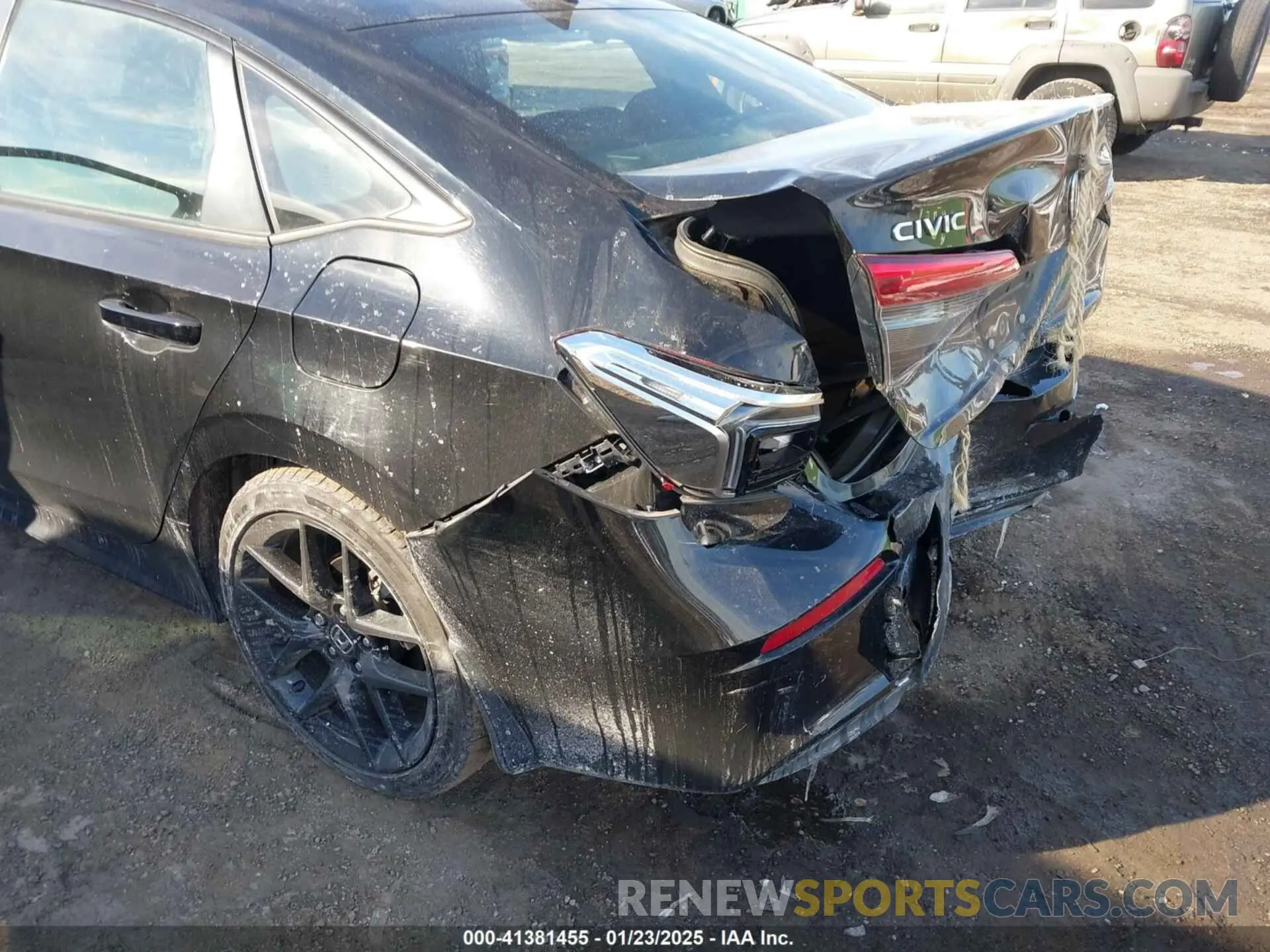 17 Photograph of a damaged car 2HGFE2F59NH571436 HONDA CIVIC 2022