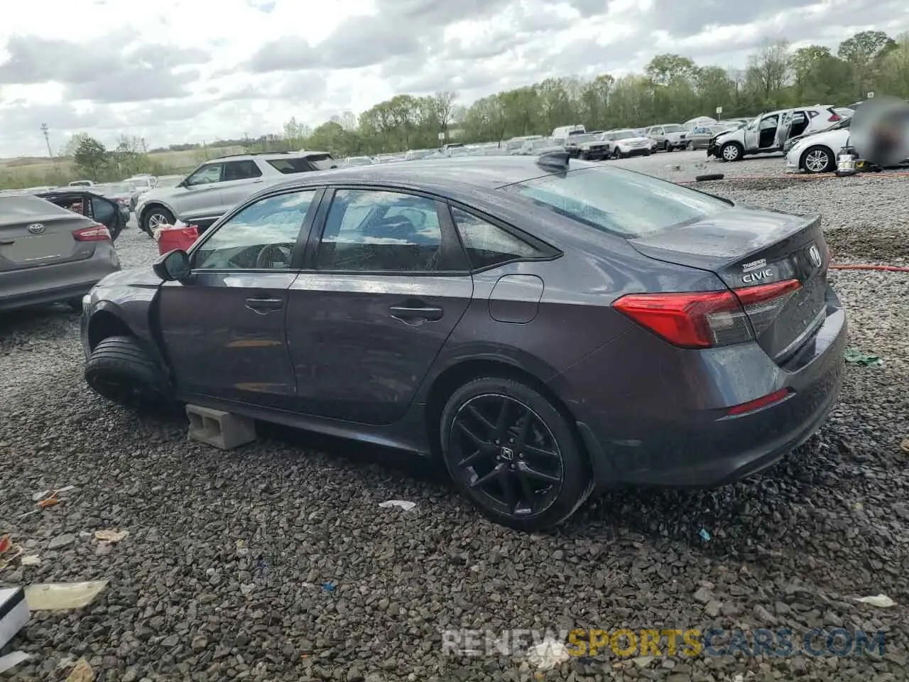 2 Photograph of a damaged car 2HGFE2F59NH577169 HONDA CIVIC 2022