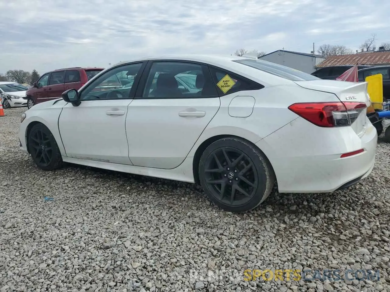 2 Фотография поврежденного автомобиля 2HGFE2F59NH591427 HONDA CIVIC 2022
