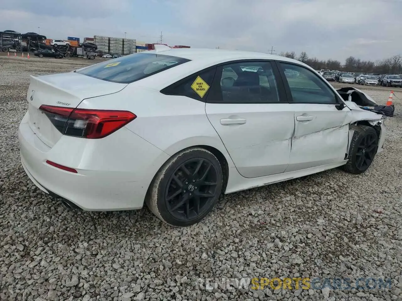 3 Фотография поврежденного автомобиля 2HGFE2F59NH591427 HONDA CIVIC 2022