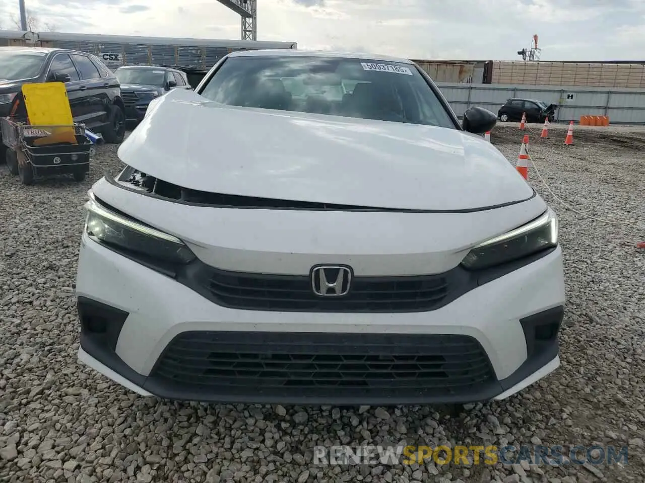 5 Фотография поврежденного автомобиля 2HGFE2F59NH591427 HONDA CIVIC 2022