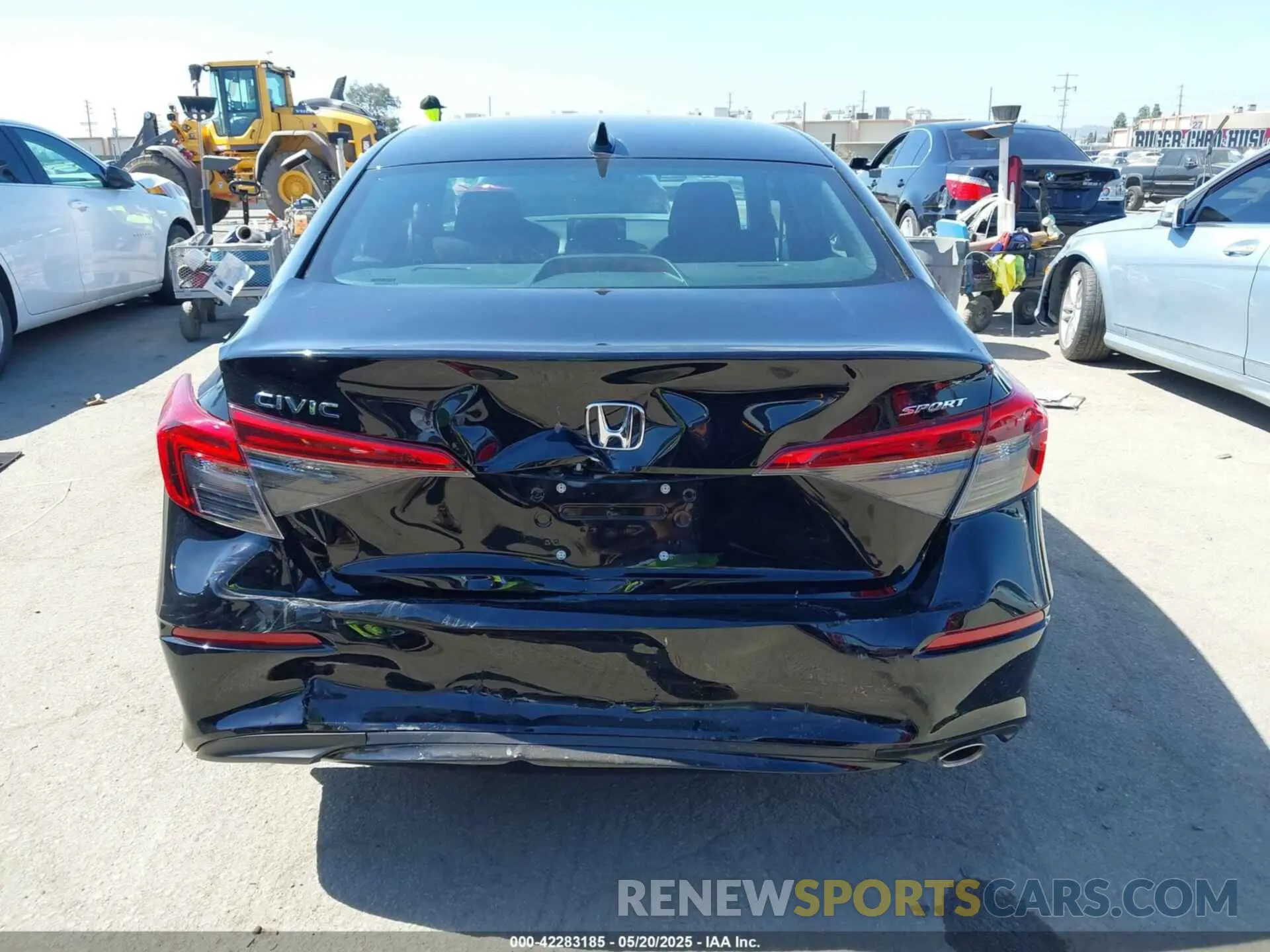 16 Photograph of a damaged car 2HGFE2F59NH601695 HONDA CIVIC 2022