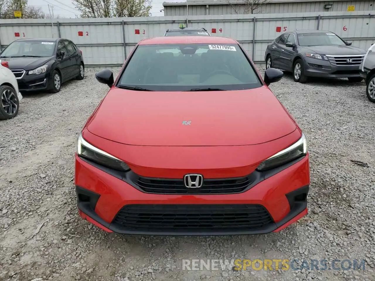 5 Фотография поврежденного автомобиля 2HGFE2F59NH603186 HONDA CIVIC 2022