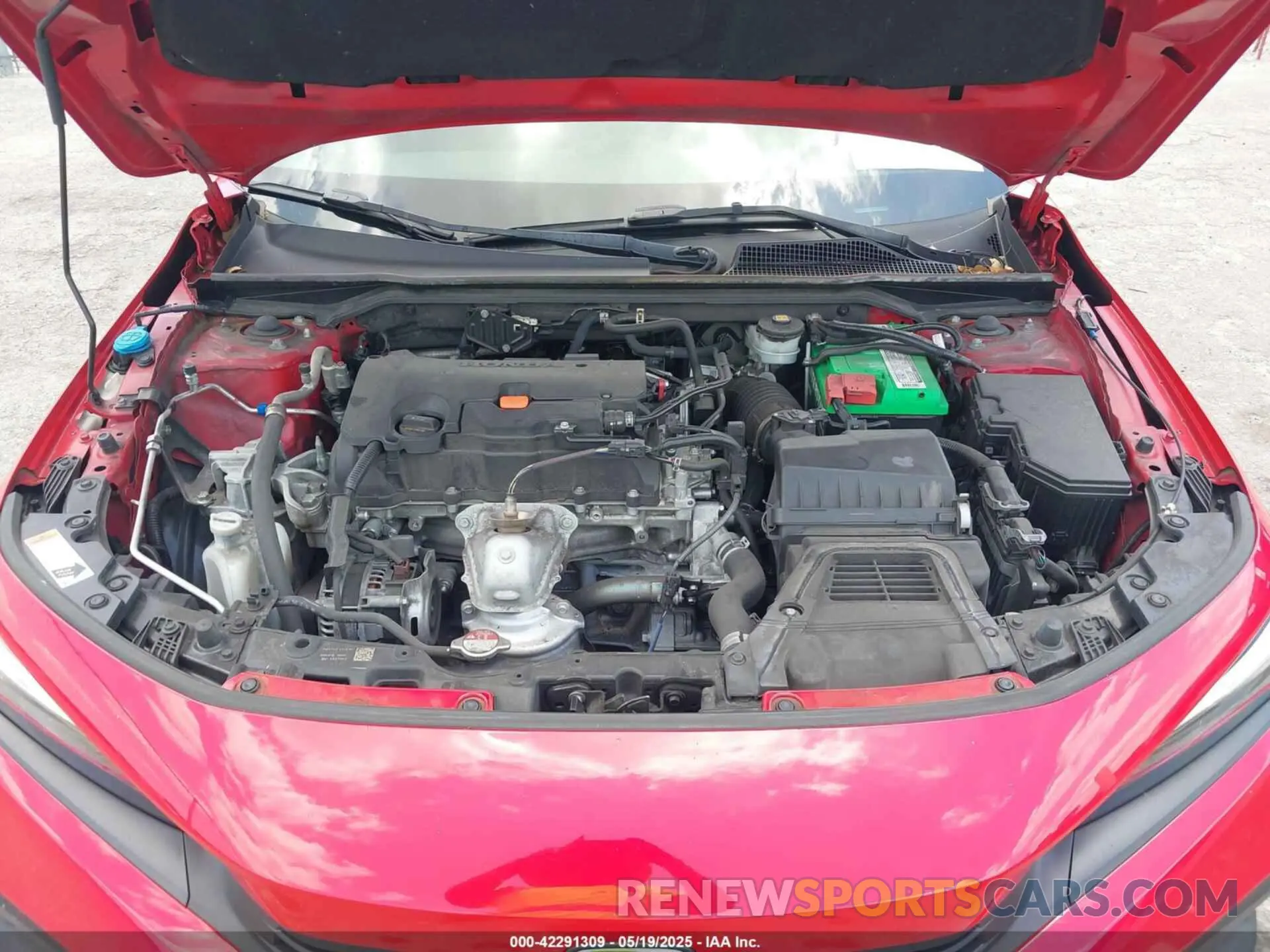 10 Photograph of a damaged car 2HGFE2F59NH609053 HONDA CIVIC 2022