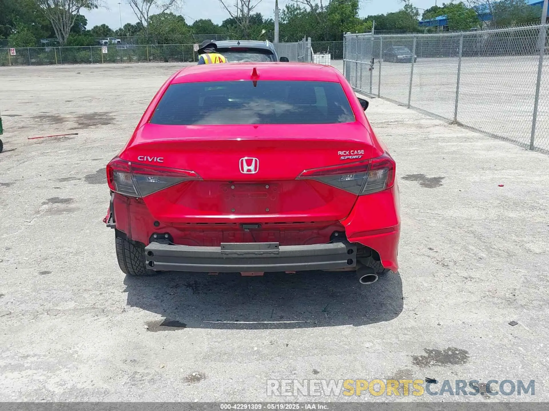 16 Photograph of a damaged car 2HGFE2F59NH609053 HONDA CIVIC 2022