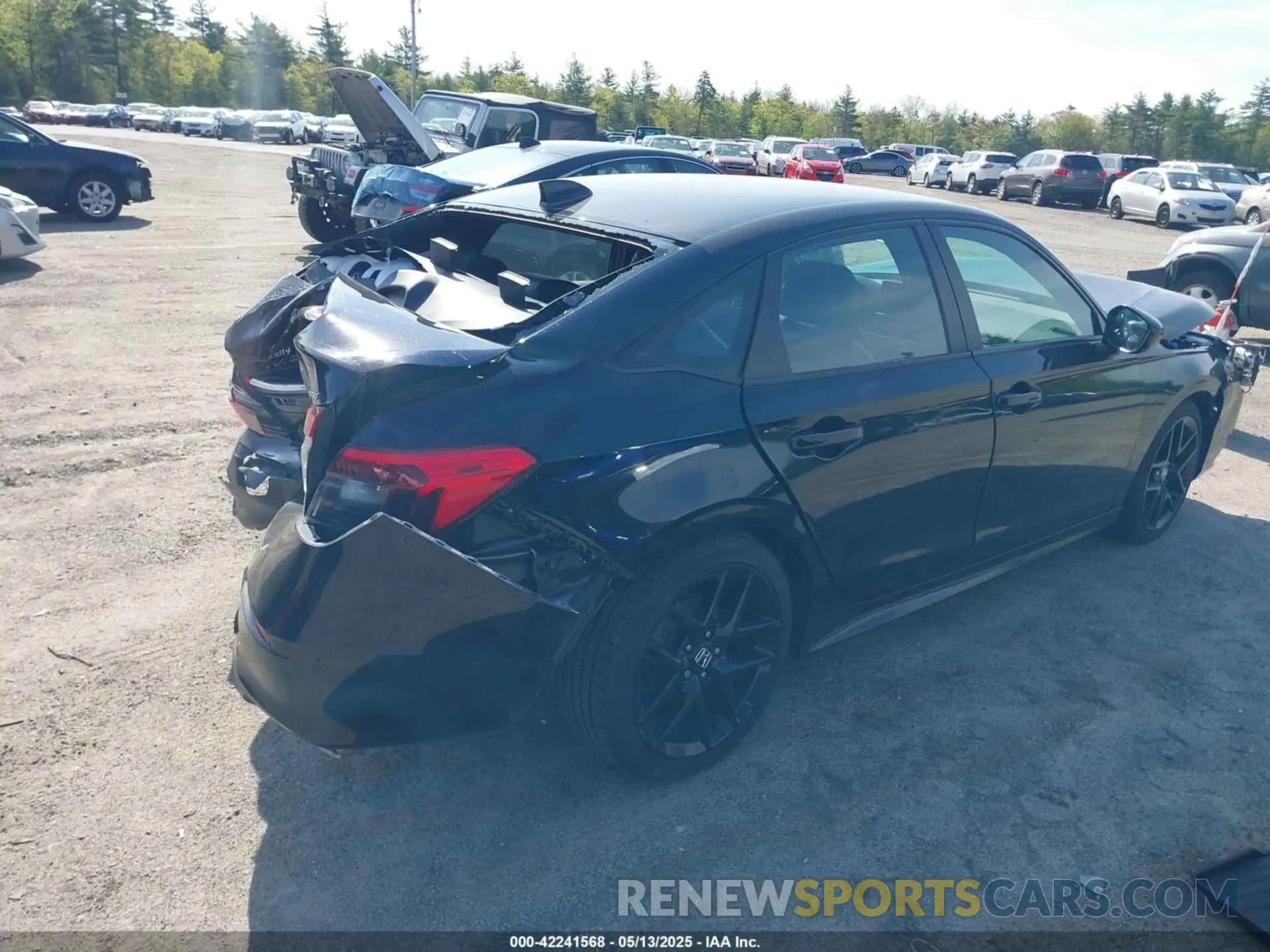 4 Фотография поврежденного автомобиля 2HGFE2F5XNH527381 HONDA CIVIC 2022