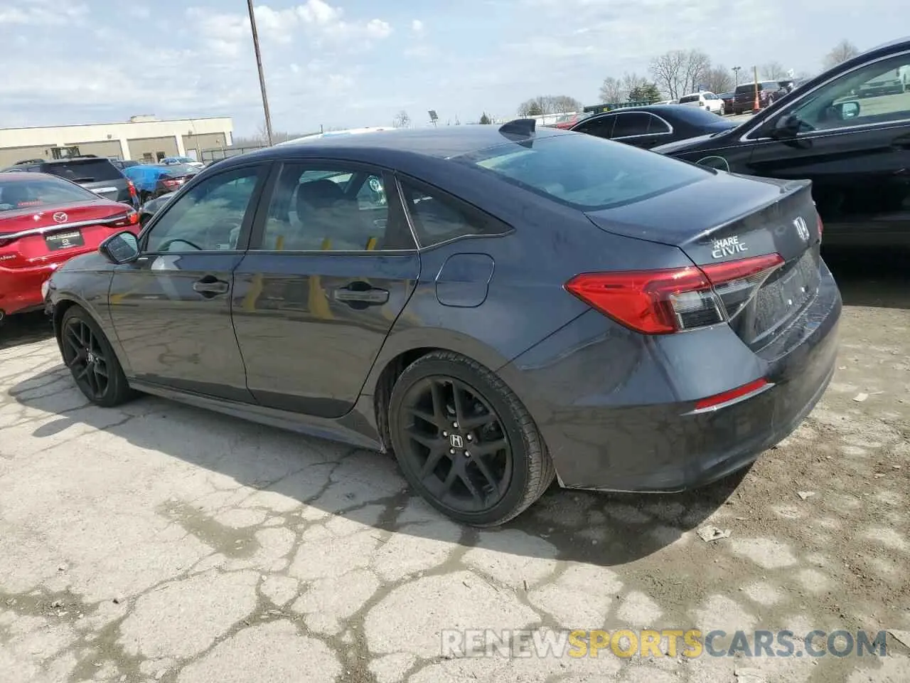 2 Photograph of a damaged car 2HGFE2F5XNH536369 HONDA CIVIC 2022